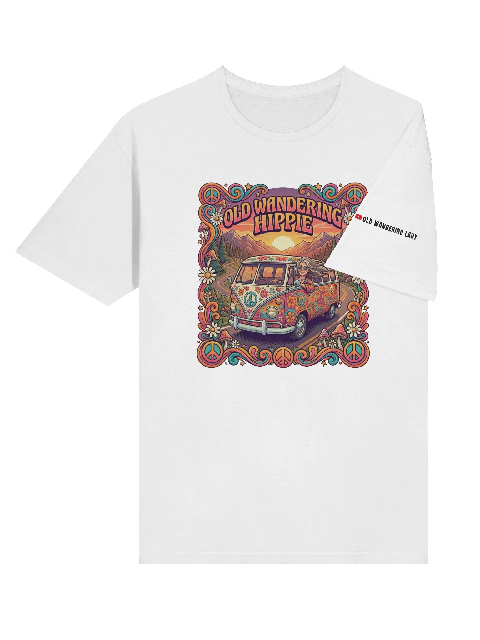 Old Wandering Hippie “Debbie Jean” Women's Comfort Tee product image (6)