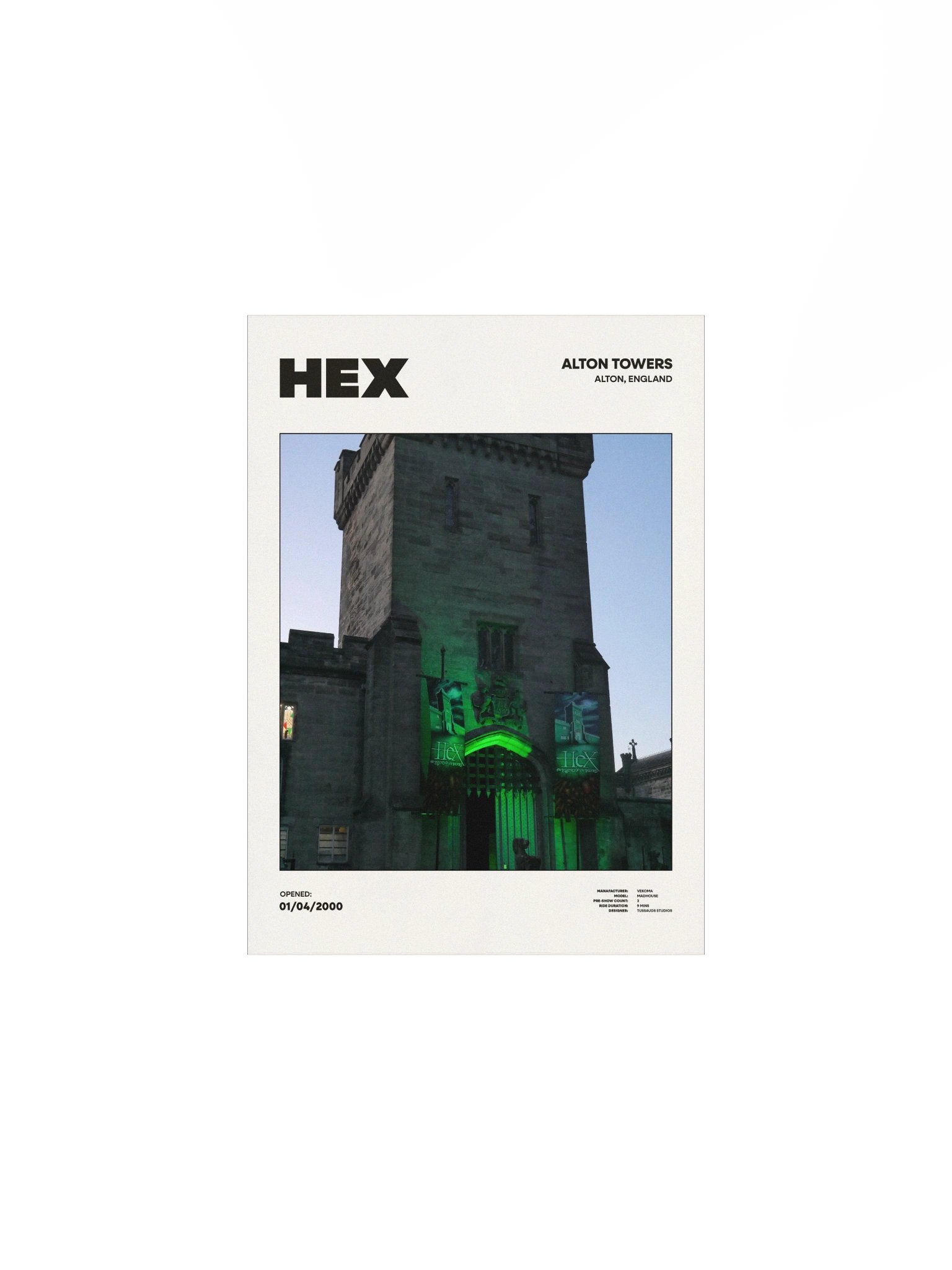 Hex Exterior Premium Poster product image (1)