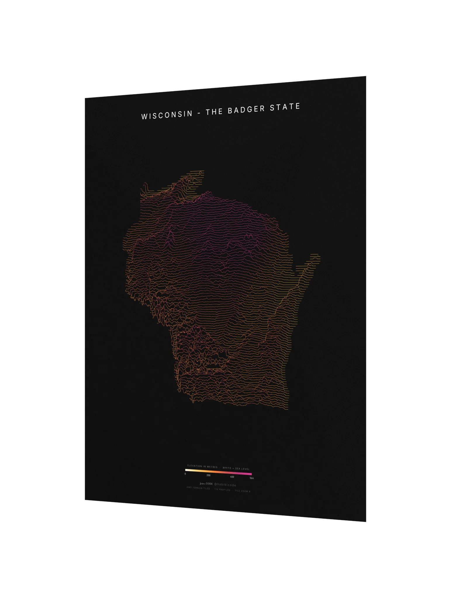 Ridgeline Poster - Wisconsin product image (2)