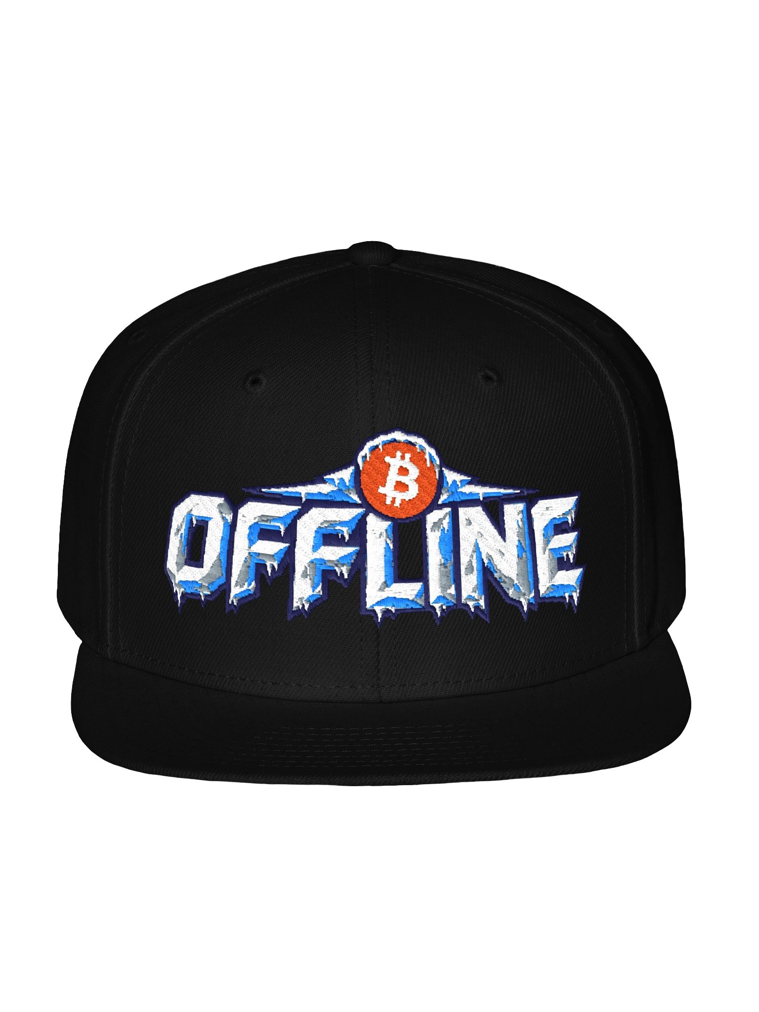 Bitcoin Offline Icy Snapback Cap product image (1)