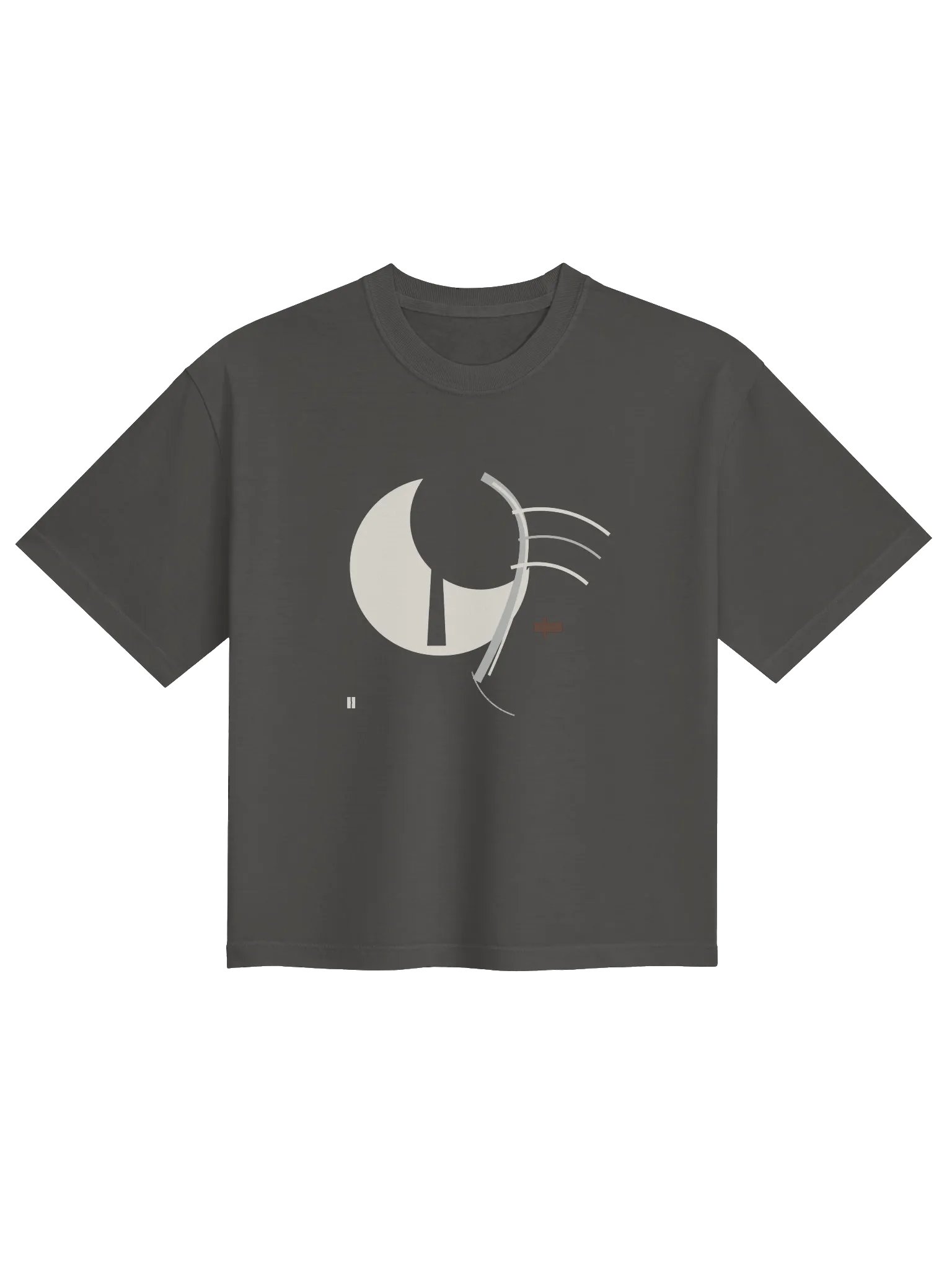 VEIL ECLIPSE — Women's Heavyweight Boxy T-Shirt product image (3)