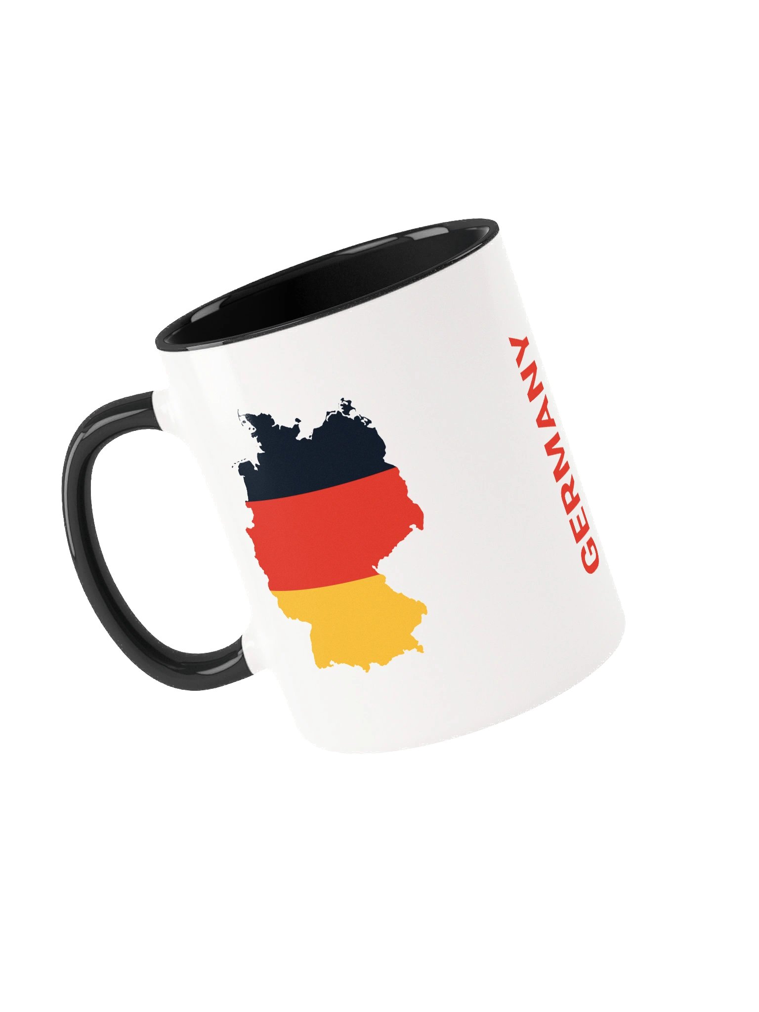 Germany 2026 World Cup Flag Mug - Germany Soccer Fan Coffee Cup - Premium Two-Tone Ceramic Mug product image (3)