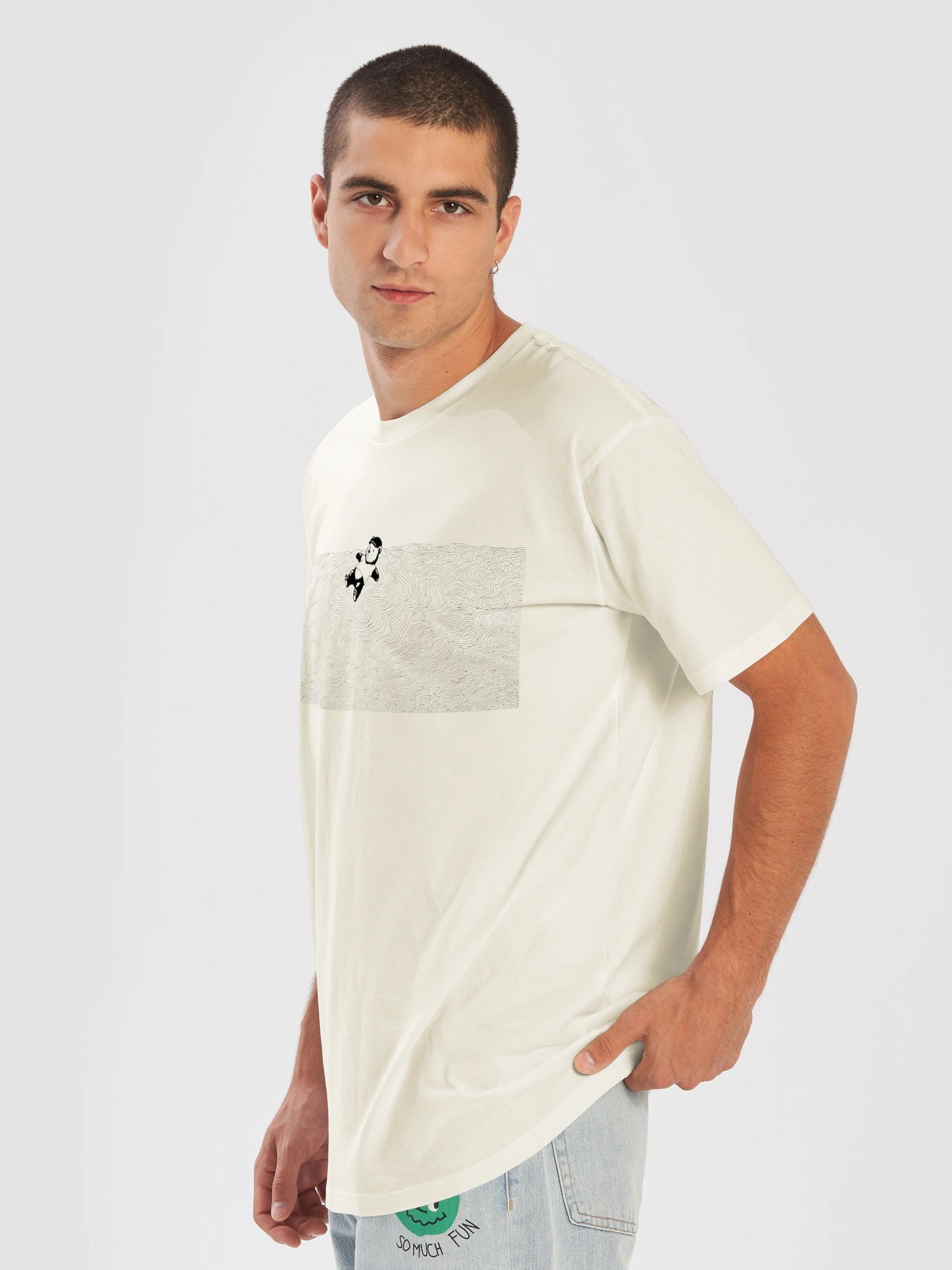 Floaty Bear Premium Tee product image (26)