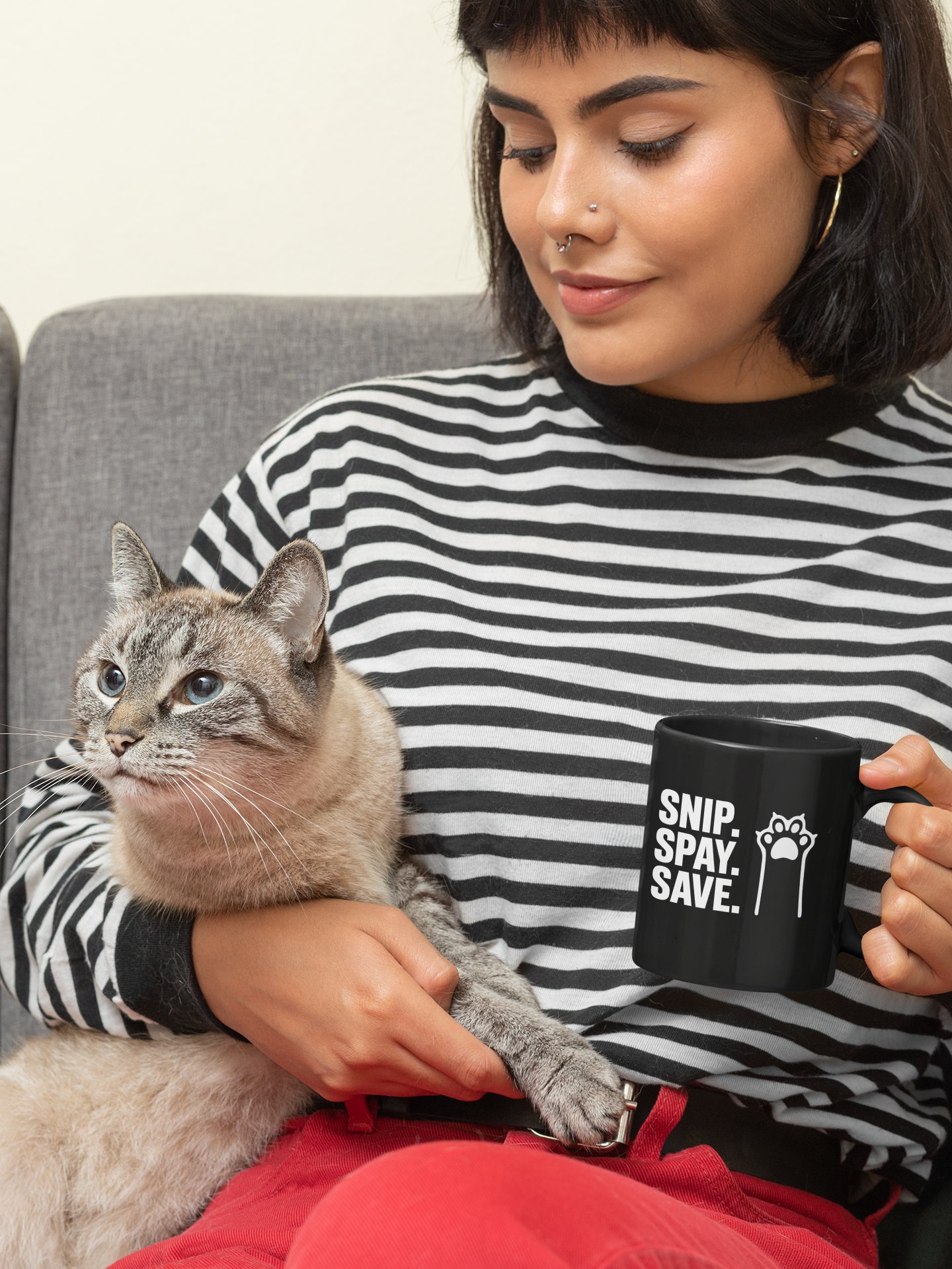 Snip. Spay. Save. | Coffee Mug product image (2)