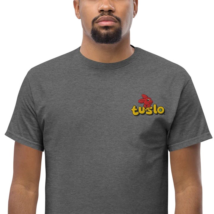 TU-SLO UNISEX EMBROIDERED HEAVY TEE product image (1)