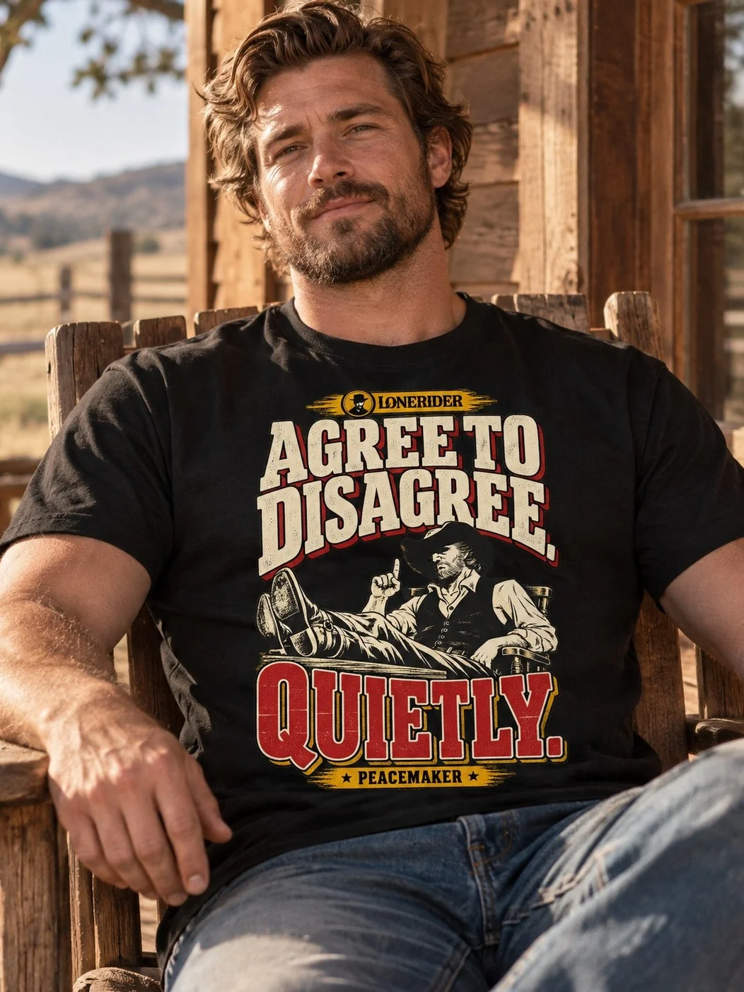 Agree to Disagree. Quietly. Tee