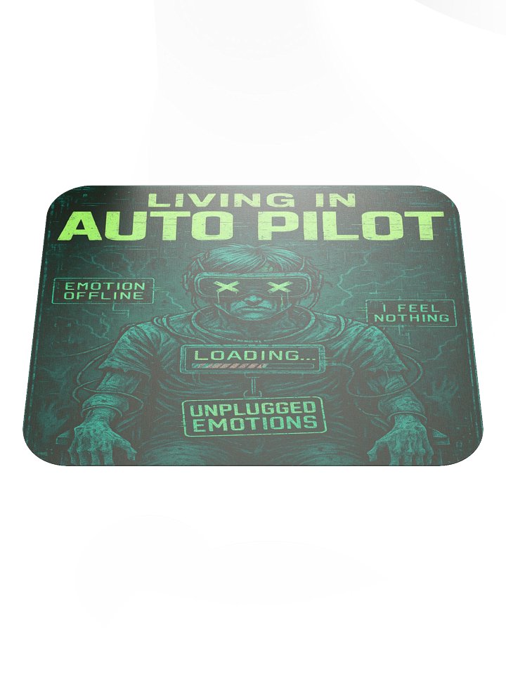 Living in Auto Pilot Mouse Pad product image (1)