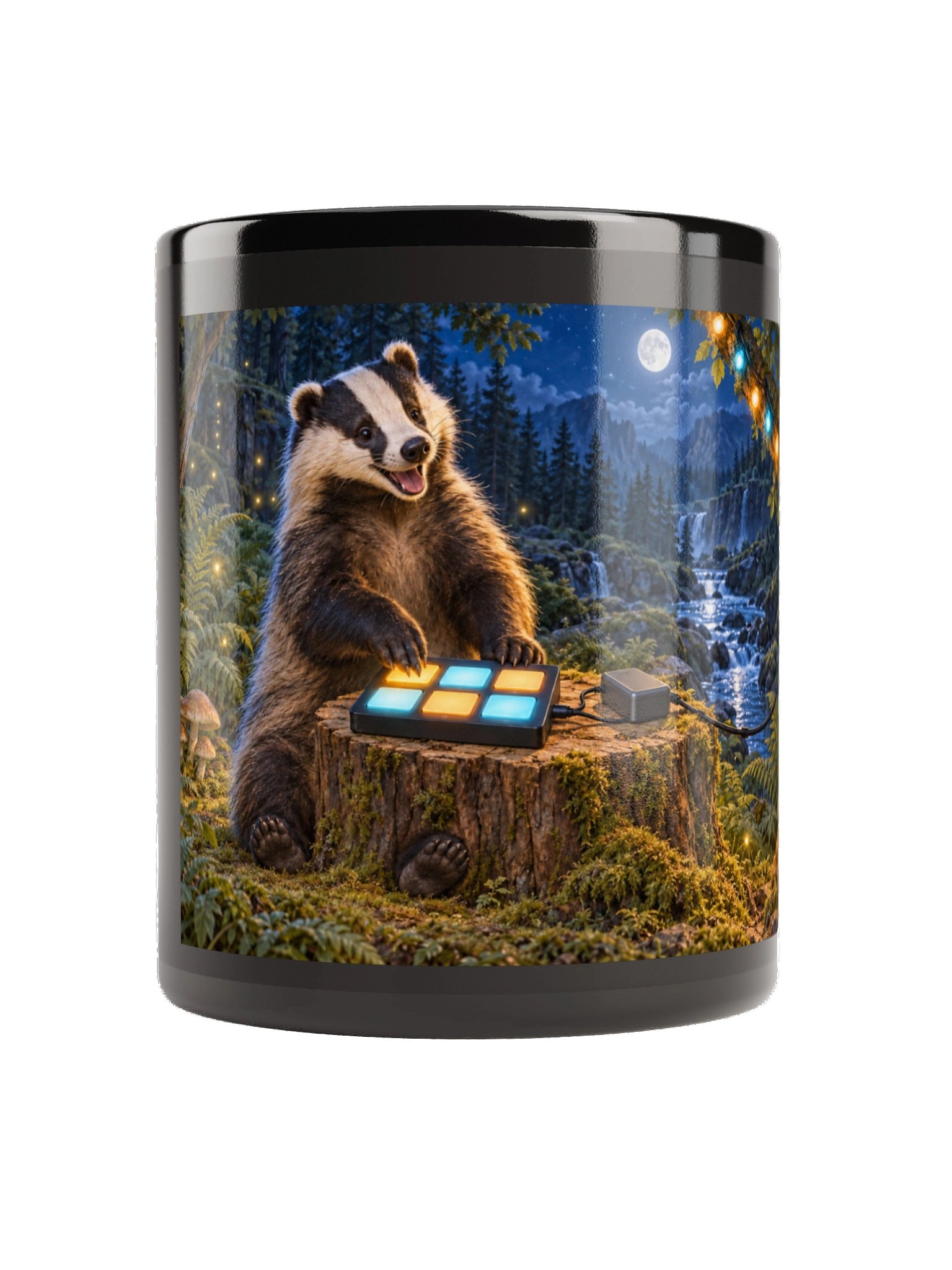 Glow Jam Black Mug product image (1)