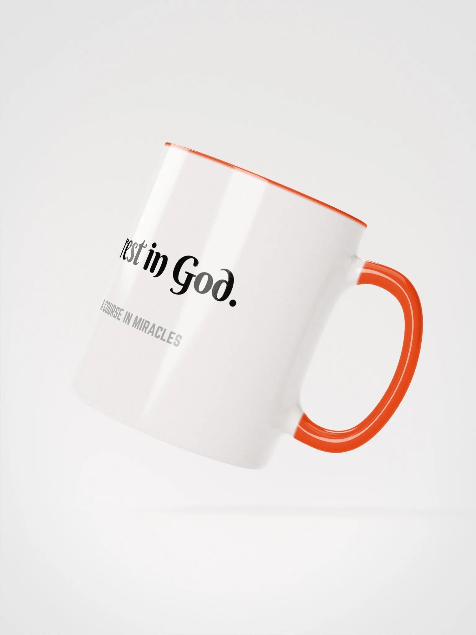 I rest in God - ACIM Inspirational Mug product image (24)