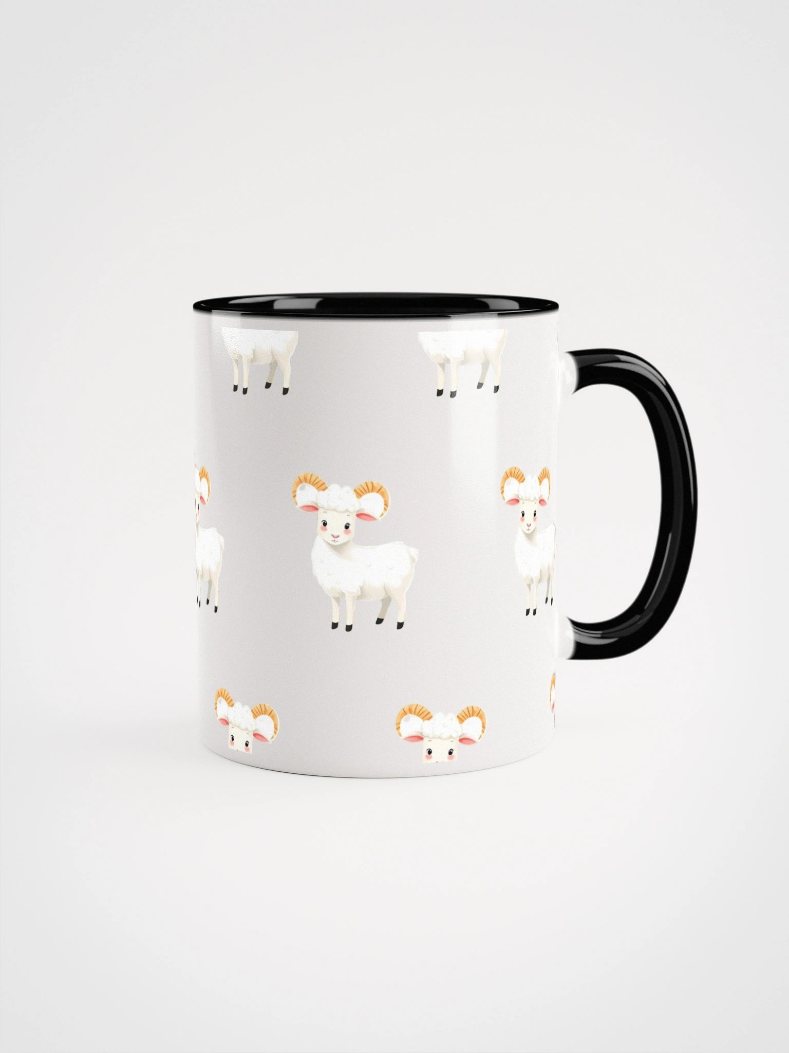 Fluffy Ram Ceramic Mug product image (6)