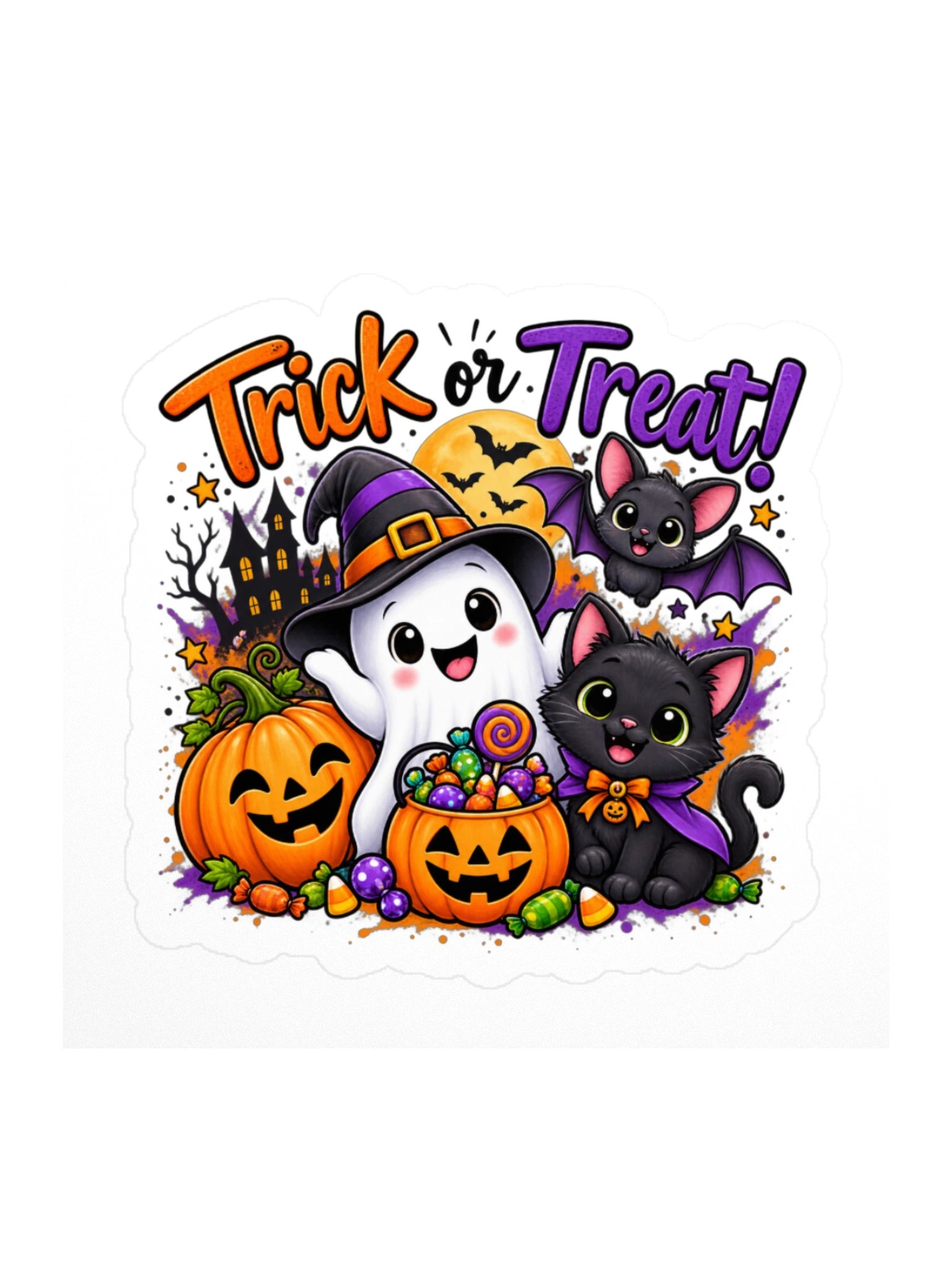 Trick or Treat 2 Sticker product image (1)