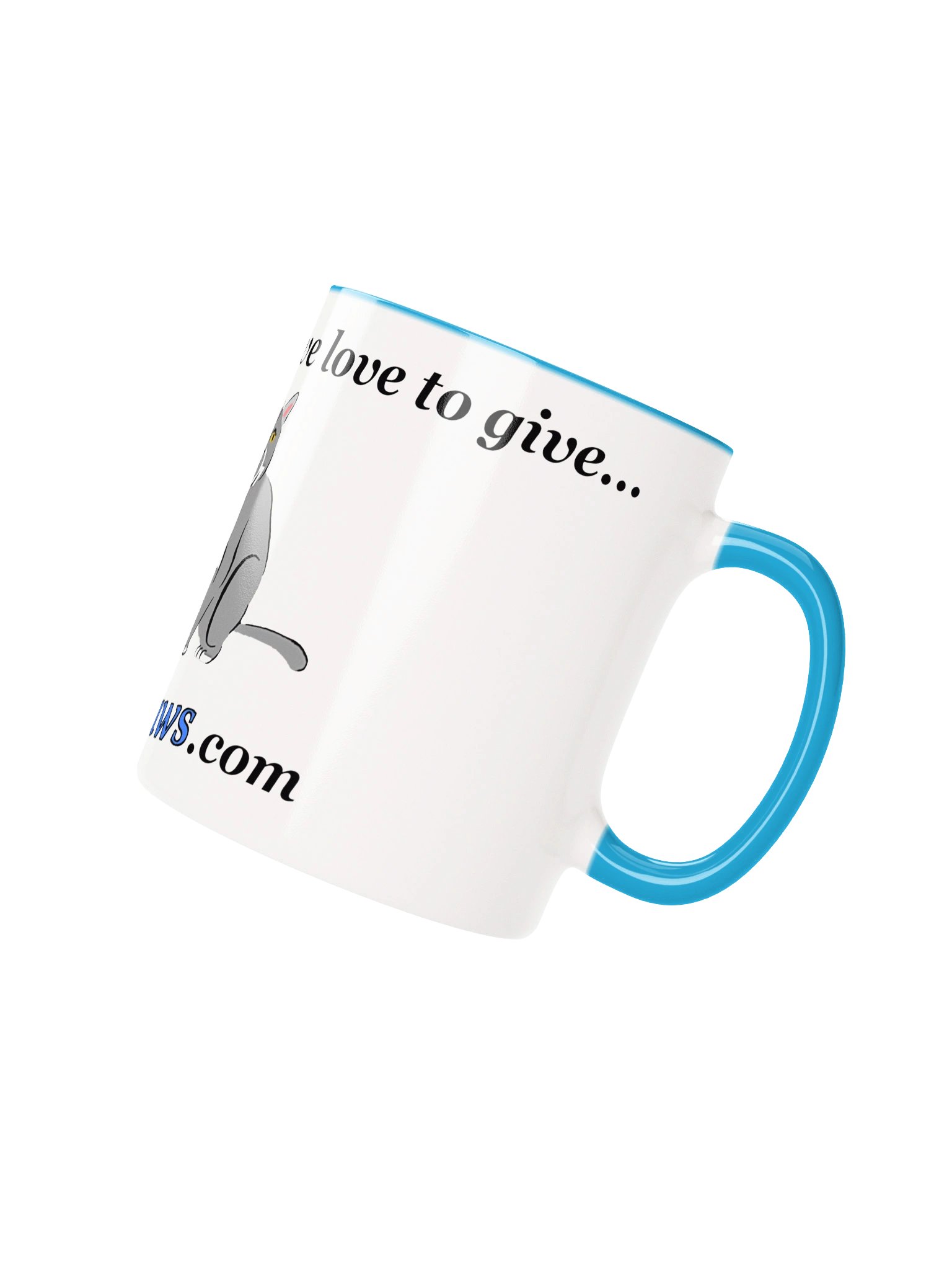 Belle 'n' Paws Color-Pop Ceramic Mug product image (2)