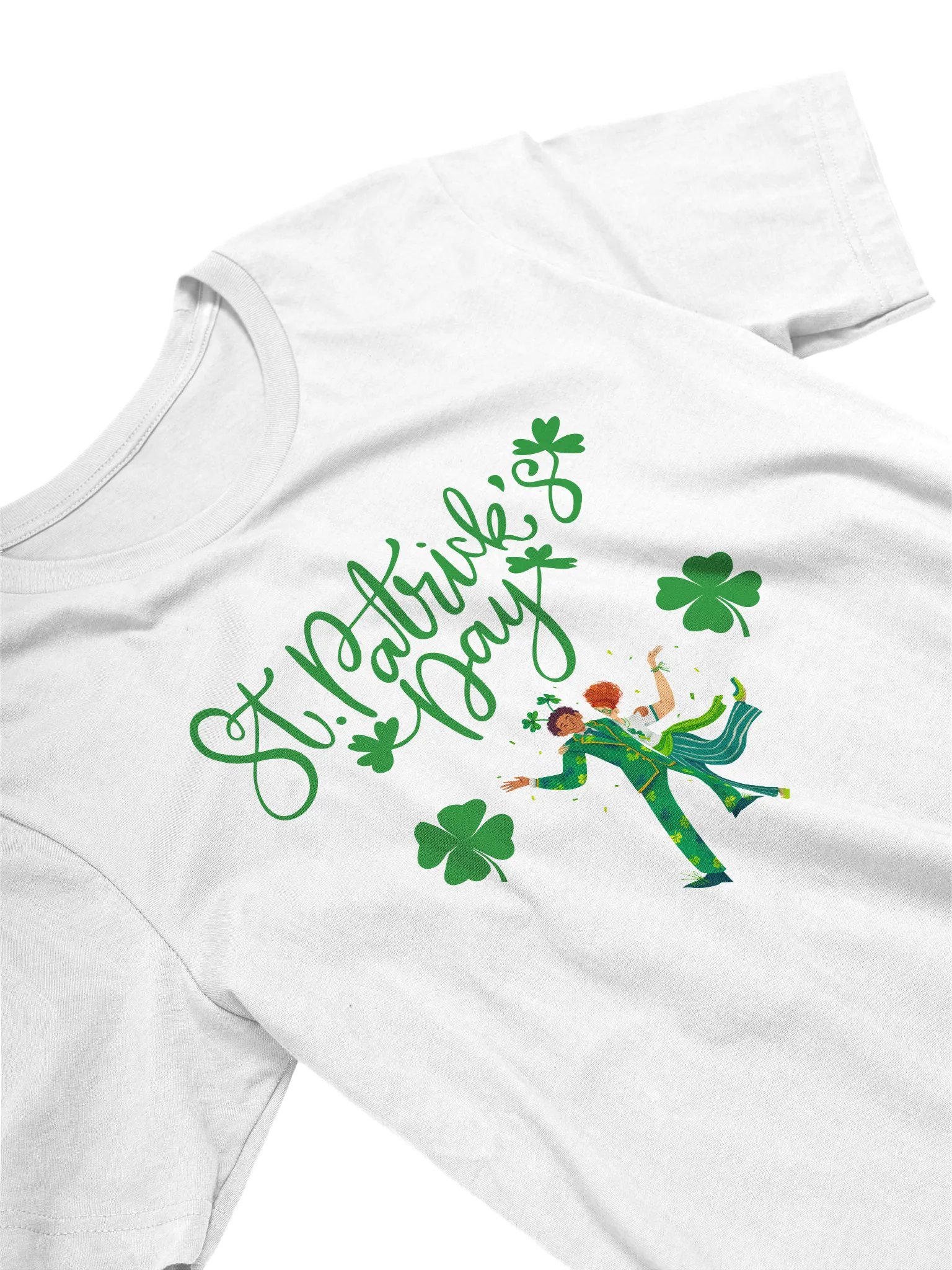 St. Patrick's Day Dancing Irish T-Shirt product image (3)