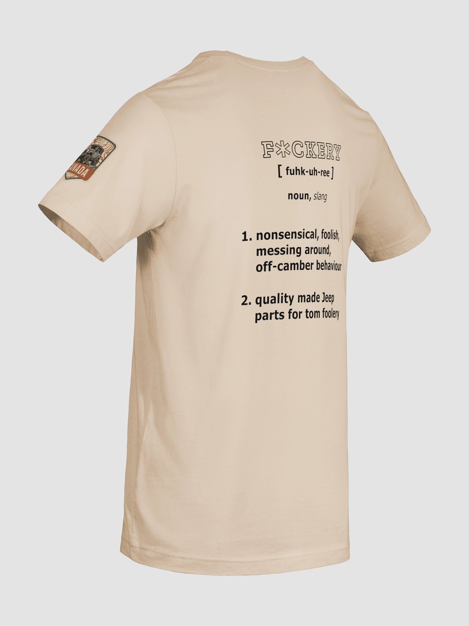Unisex t-shirt with Fuckery Text Logo (light colours) product image (62)