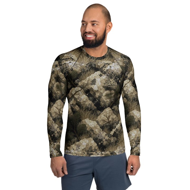 Baha Clifffade Camo Rash Guard / Sport Shirt product image (1)