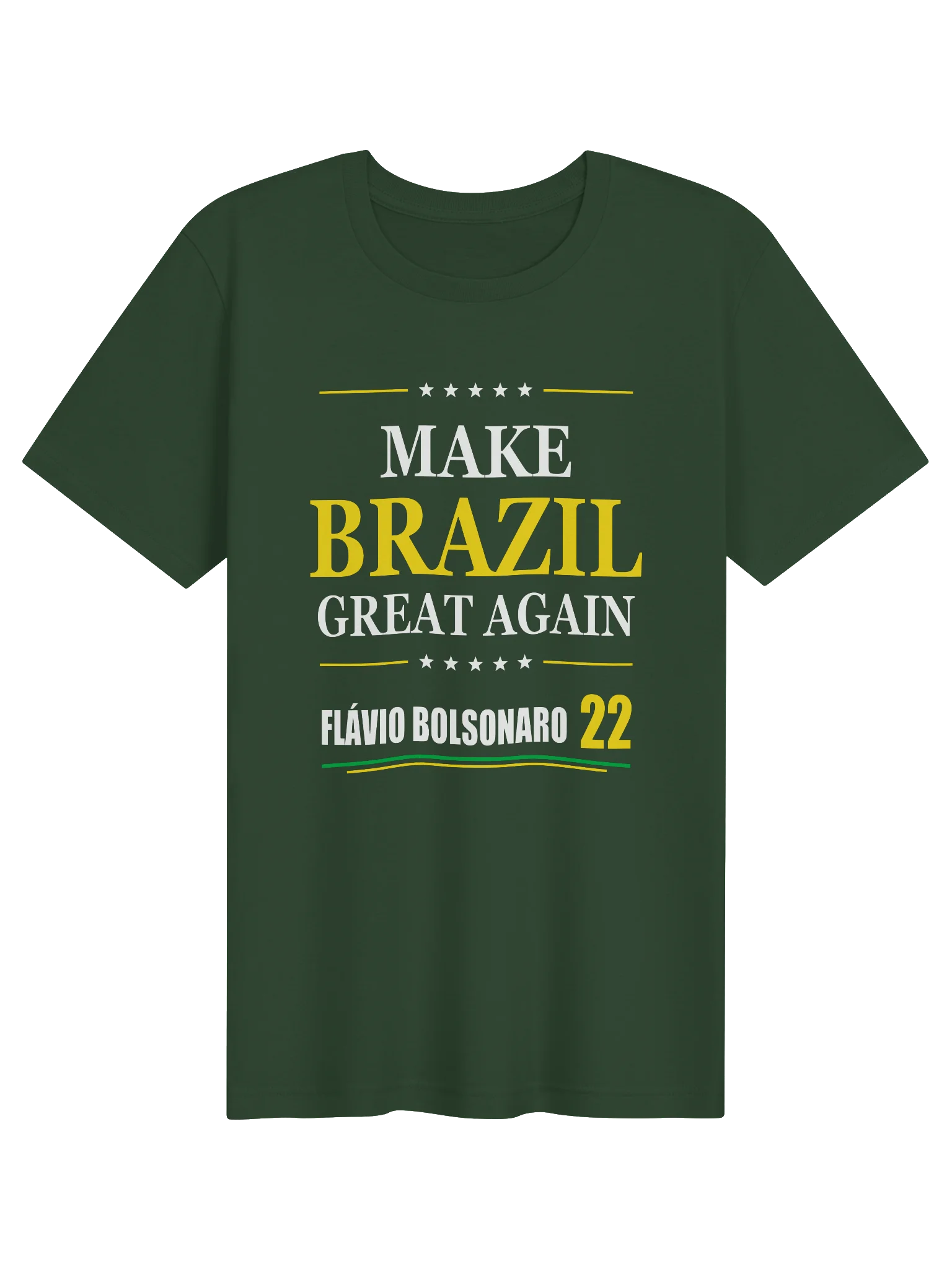 Make Brazil Great Again — Flávio Bolsonaro 22 T-Shirt - Model II product image (15)