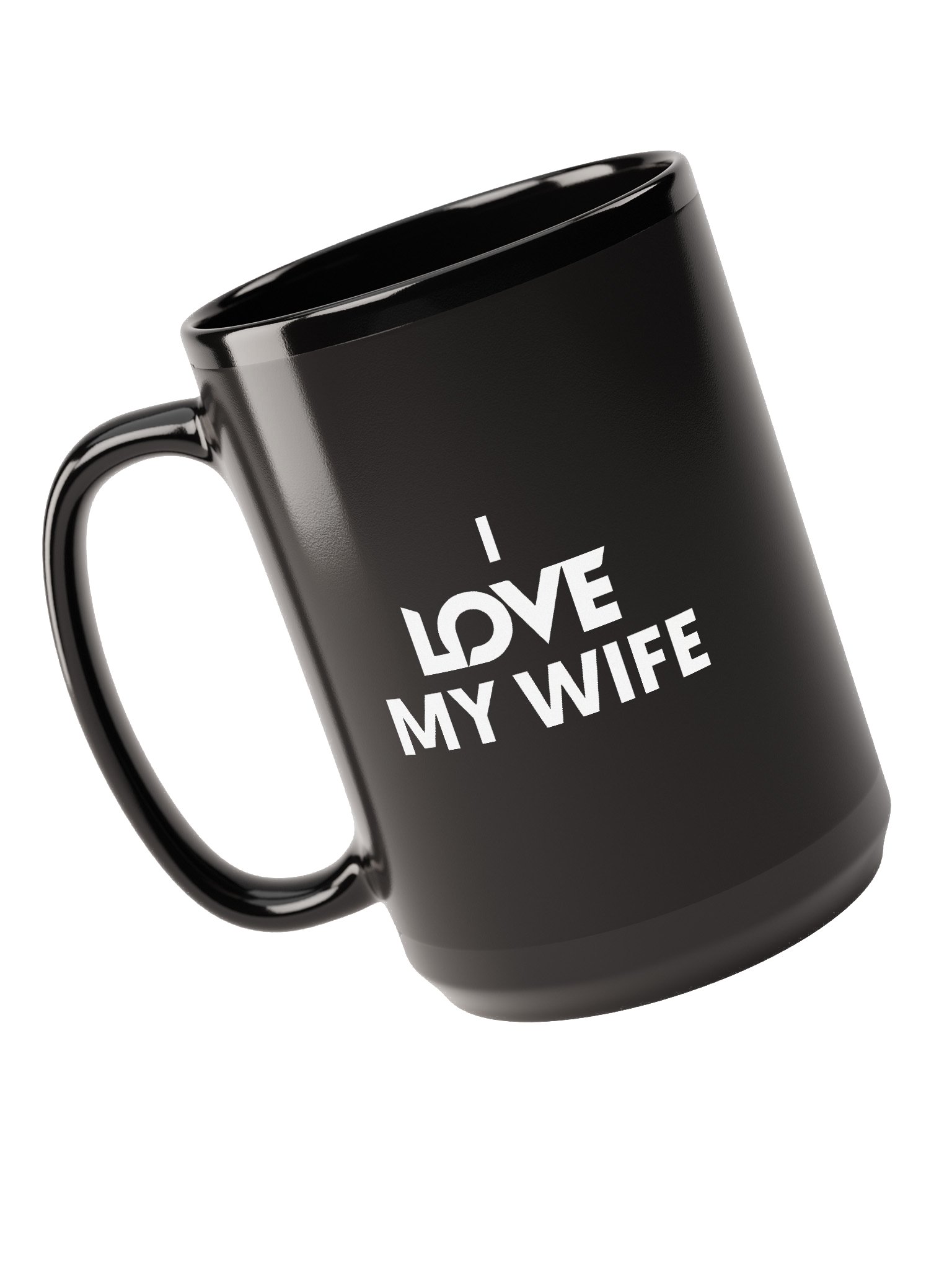 "I Love My Wife" Mug (15 oz) product image (3)