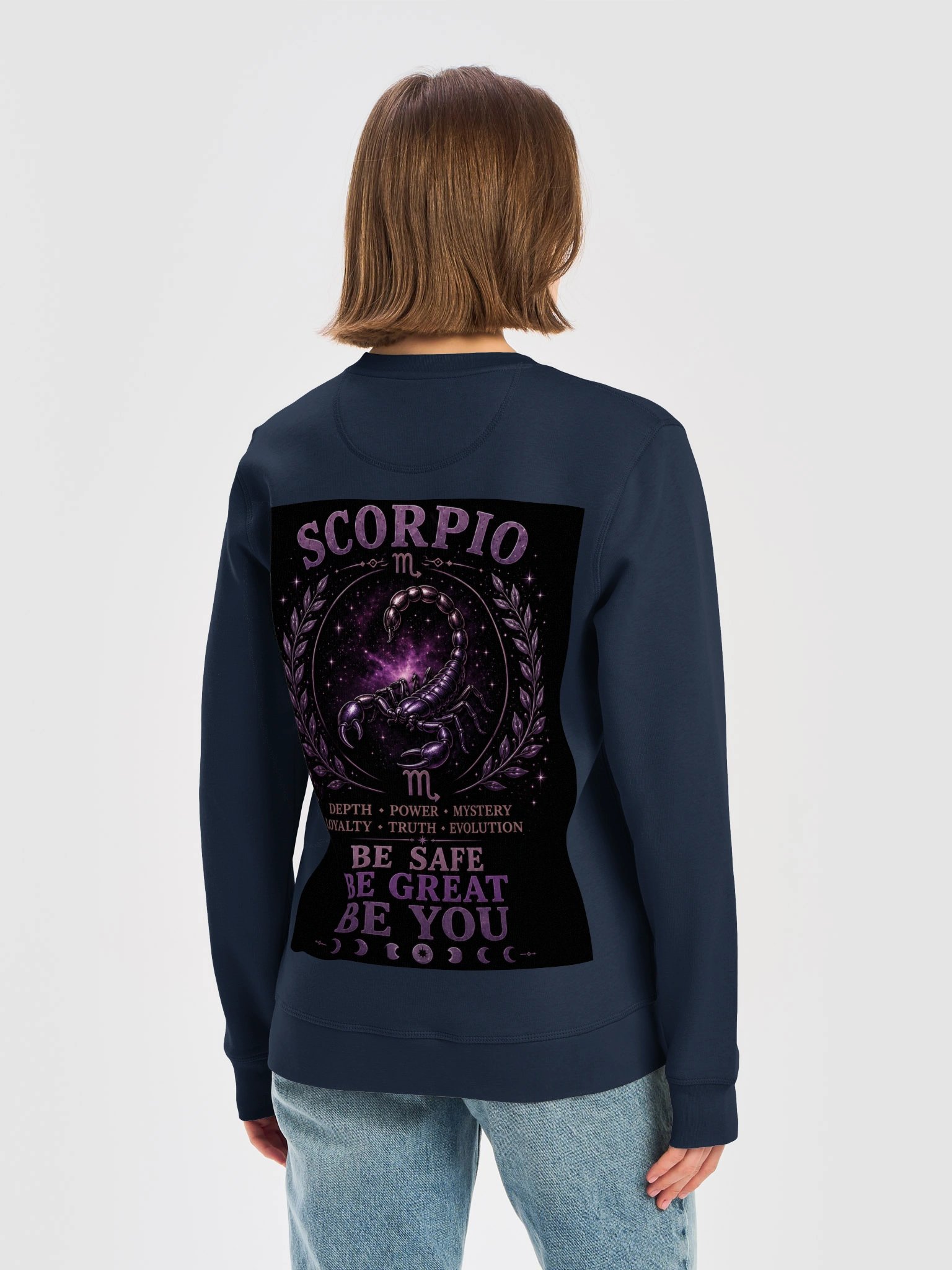 Scorpio For the powerful. Passionate. Determined. Mysterious. Scorpio transforms every challenge into strength. 🦂 Be Safe. Be Great. Be You. product image (18)