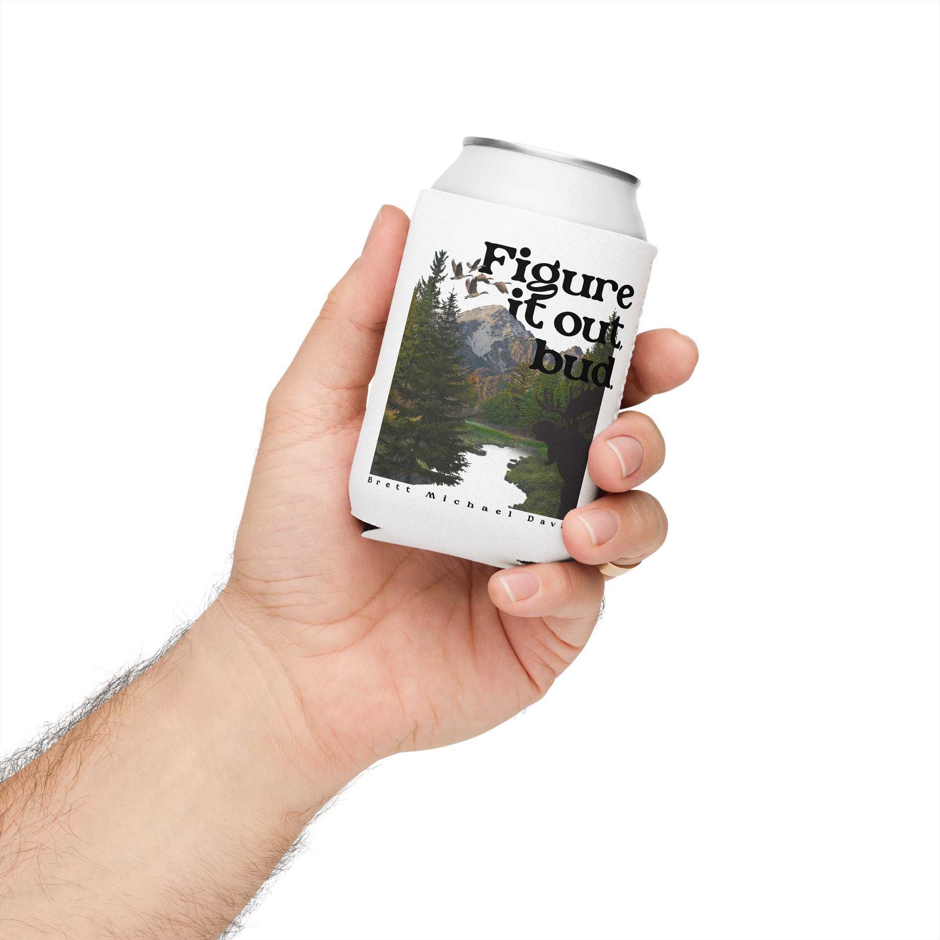 Figure It Out Bud Koozie product image (1)