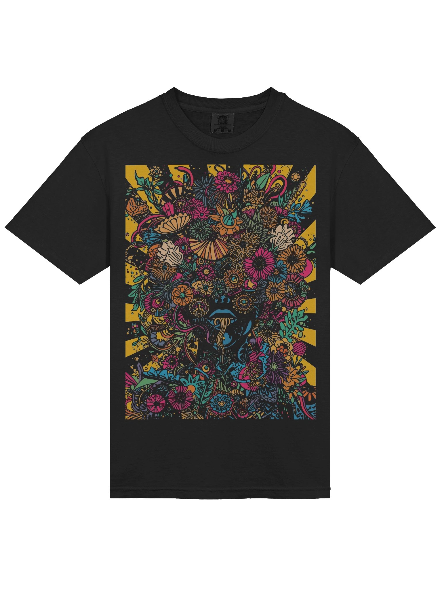 Blooming Midnight Heavyweight Tee product image (3)