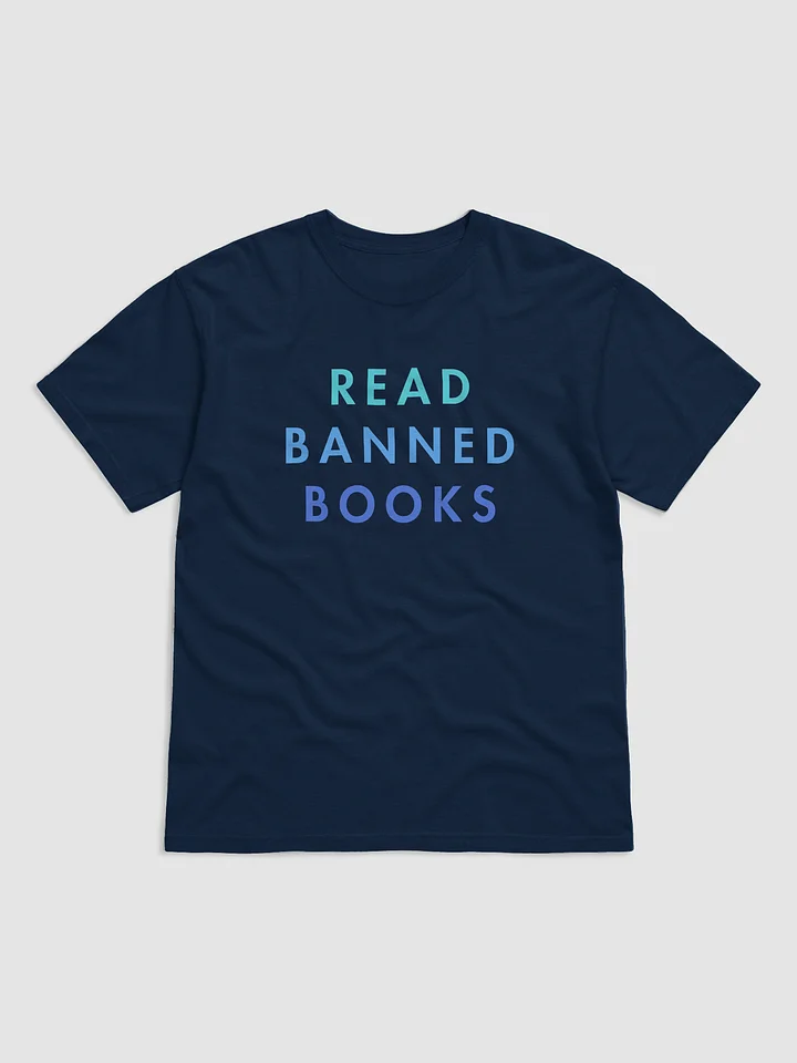 READ BANNED BOOKS TEE (OCEAN( product image (4)