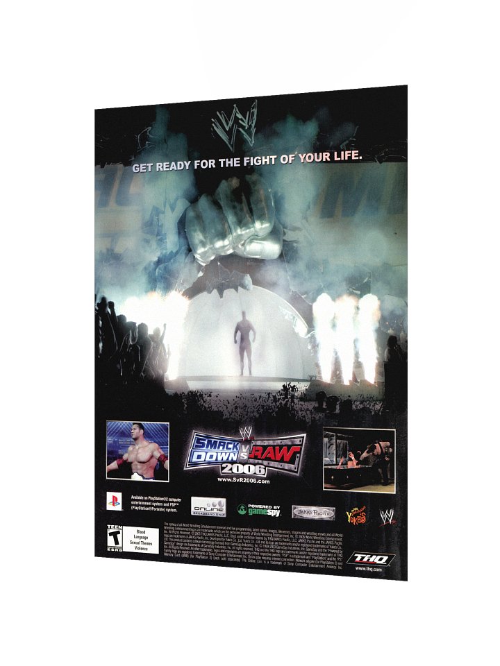 SmackDown! VS Raw 2006 - Promotional Poster/Flyer product image (2)