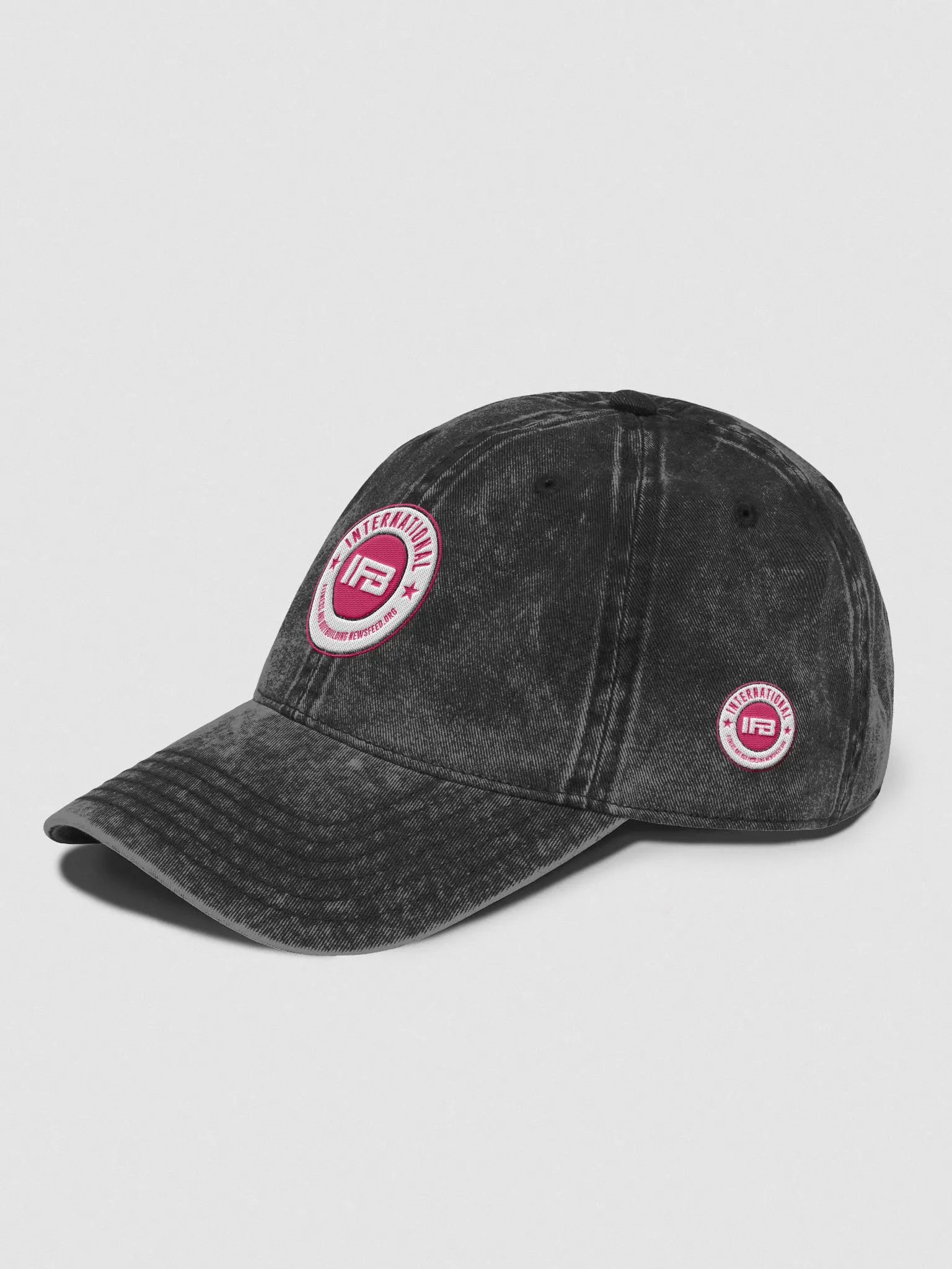 IFBNewsfeed.Org's Otto Vintage Wash Dad Hat product image (3)
