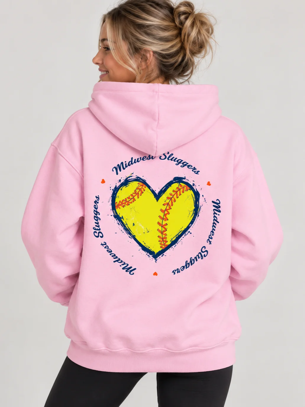 Sluggers Heart Unisex Hoodie product image (1)