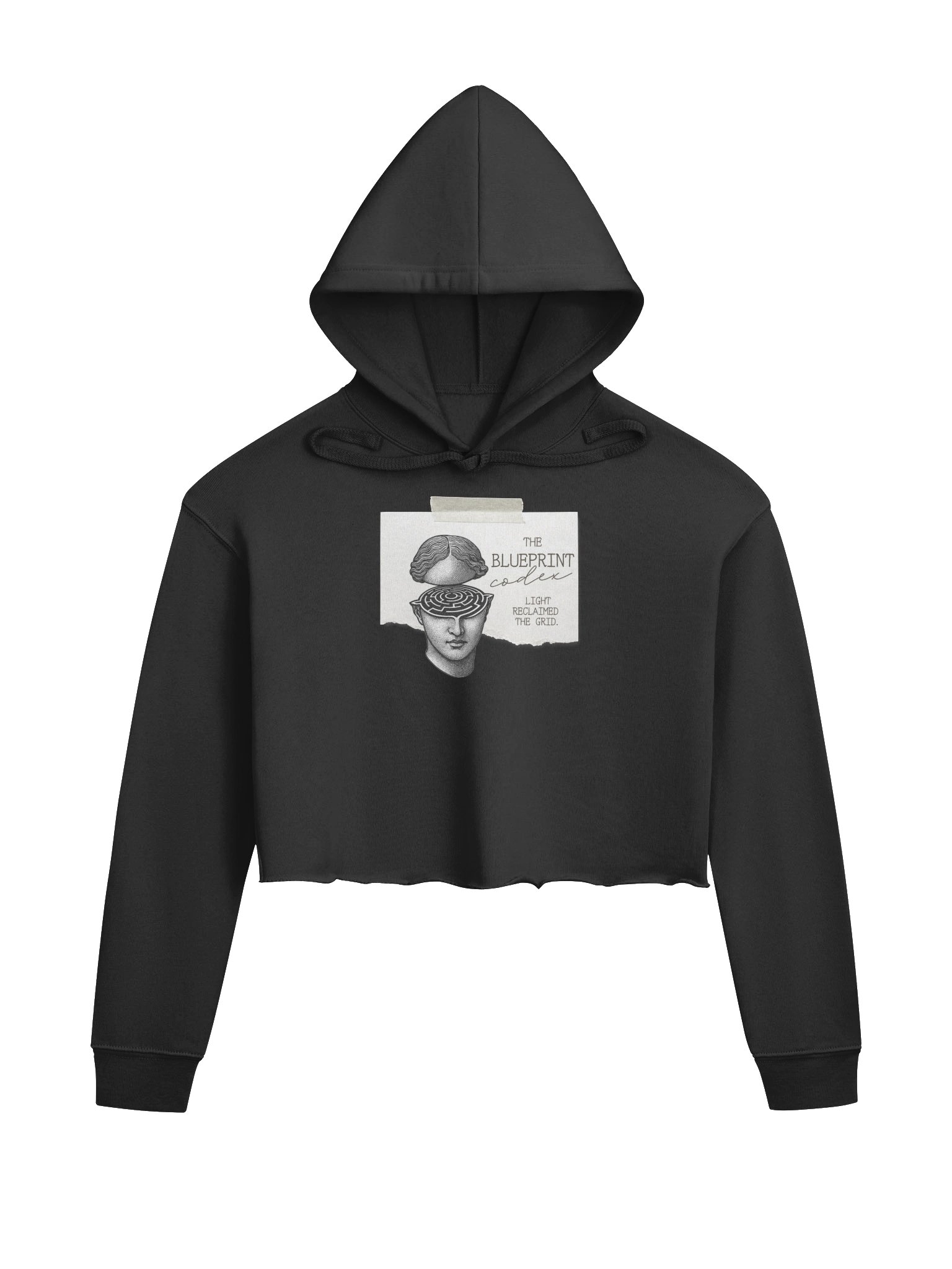 Codex Crop Hoodie product image (1)
