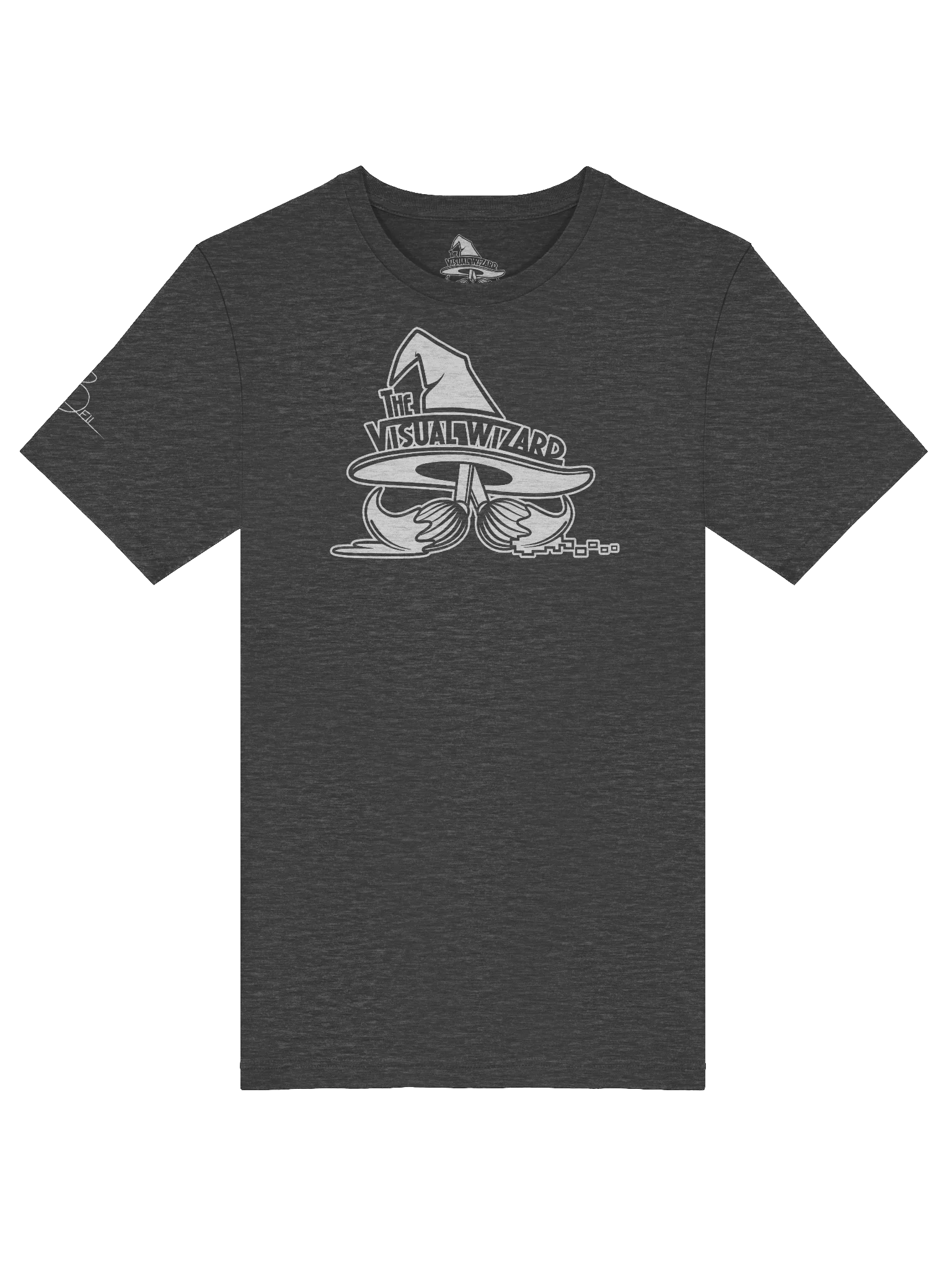 The Viz Wiz Logo (White) Signature Series T-Shirt product image (5)