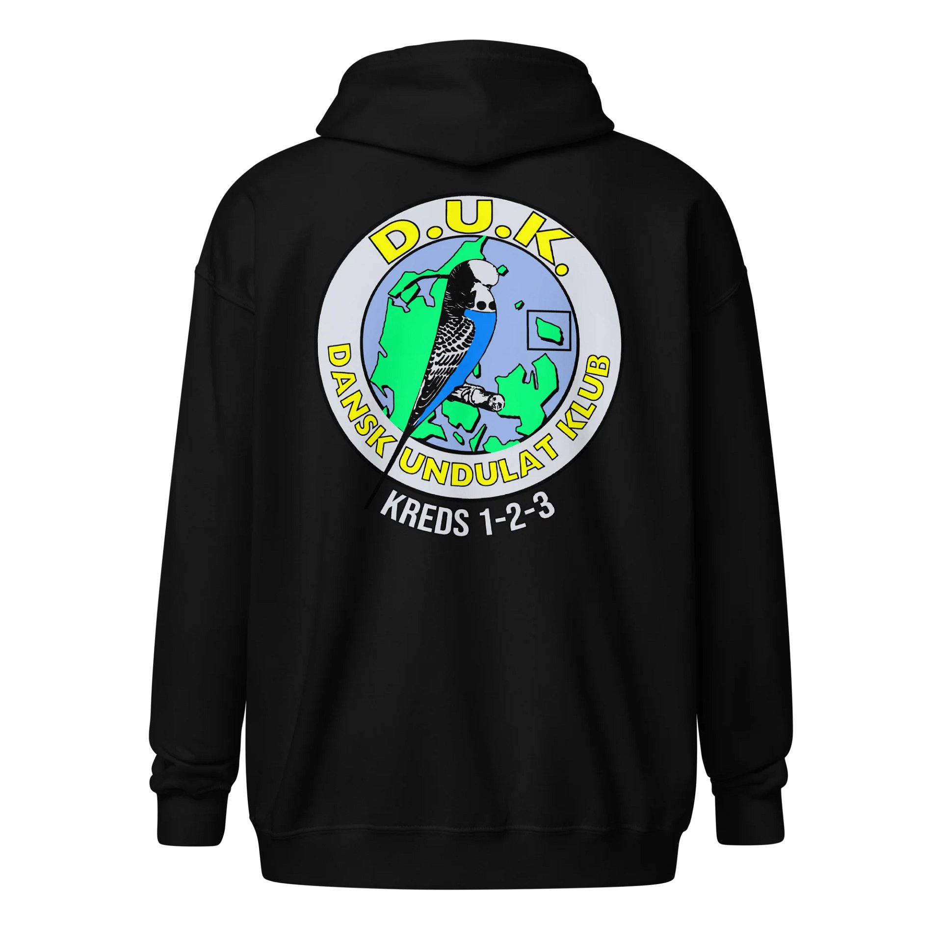 Dansk Undulat Klub - Zip Hoodie product image (7)