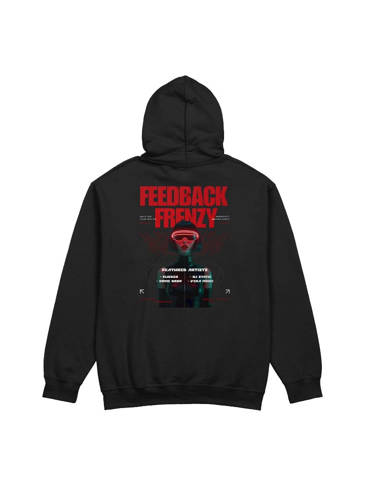 Feedback Frenzy Cyberpunk Hoodie product image (2)