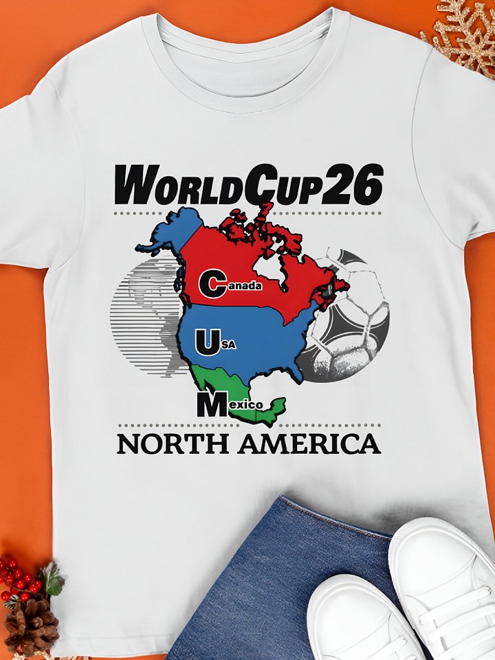 World Cup 26 (Cum Map) Shirt product image (1)