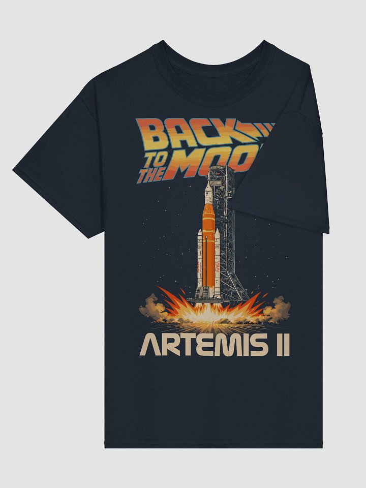 Artemis II Launch Back To The Moon Shirt | NASA Crew Tee product image (2)