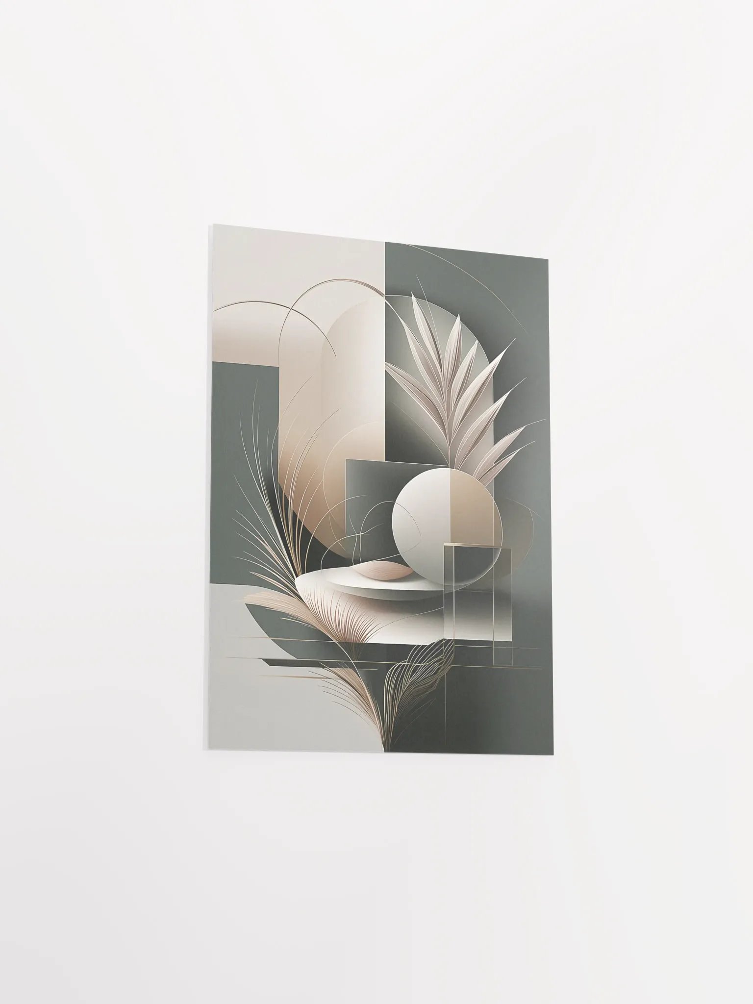 Abstract Botanical Geometric Poster product image (3)