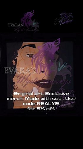 The Portal is Open | Last Chance

The portal is open darlings. Step through. 🖤💜

The Evara's Mystic Journeys Shop is waiting ...