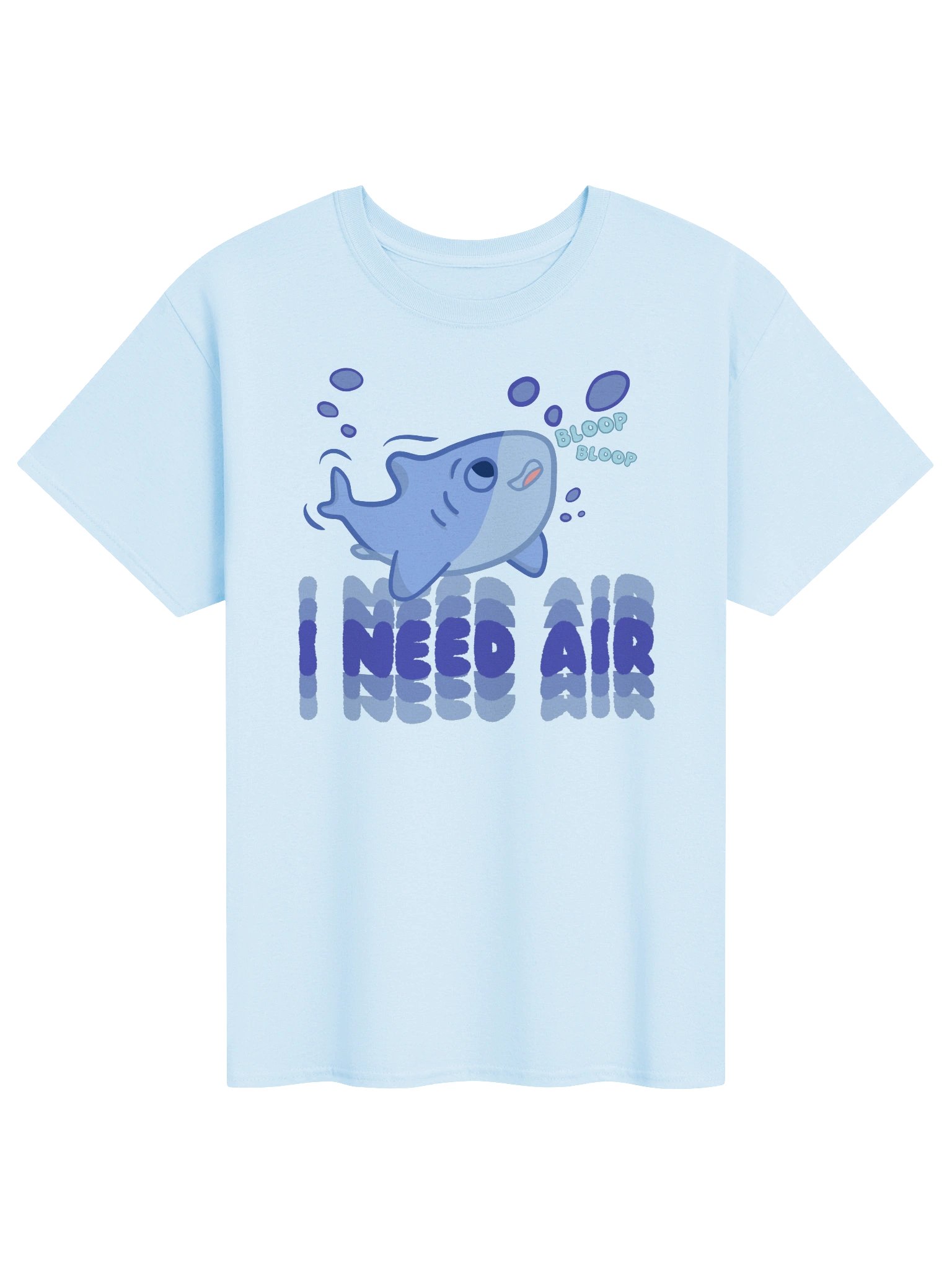 I need air - shark - Cartoon Shirt product image (10)