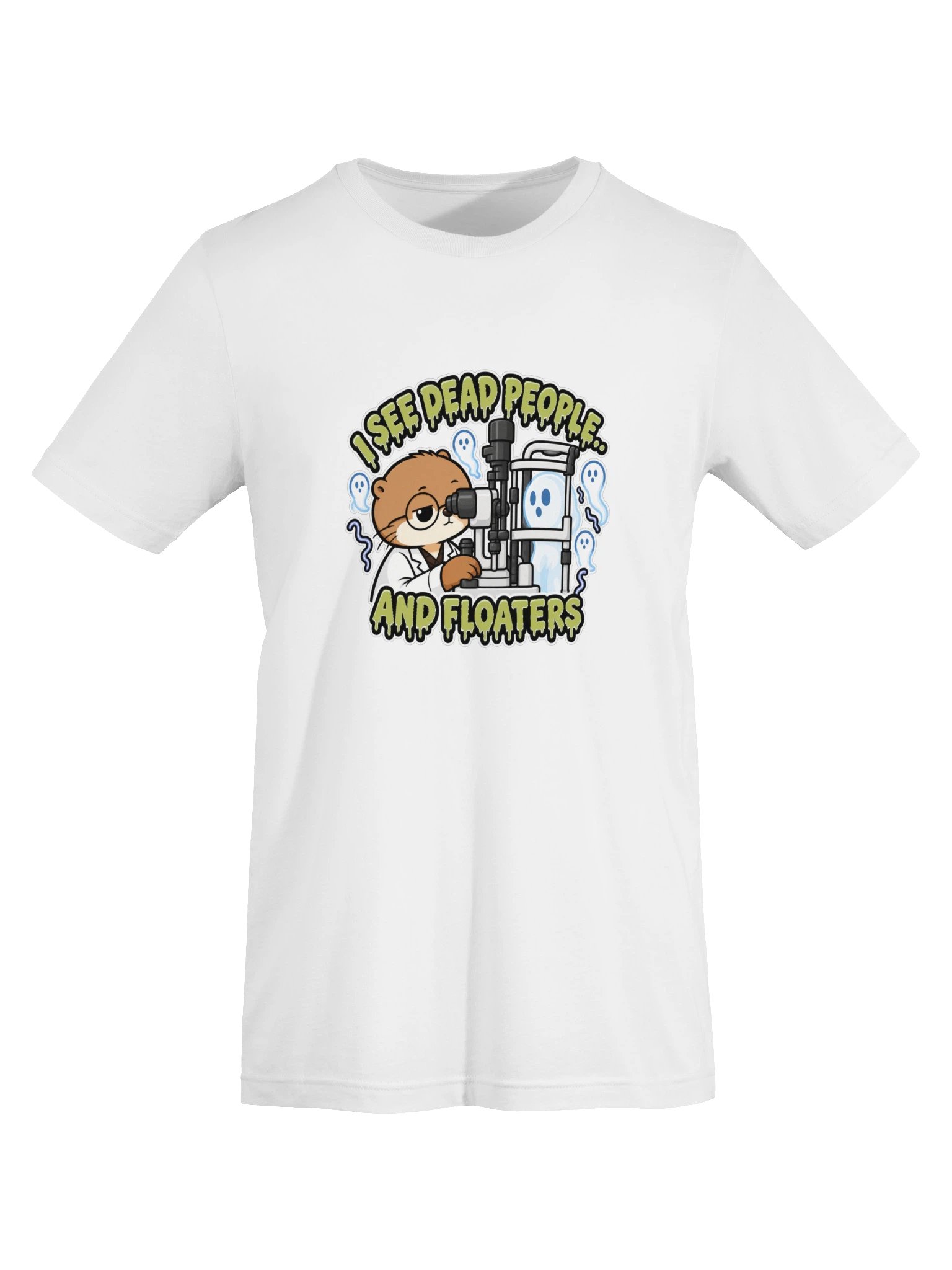 I See Dead People and Floaters Bella+Canvas Unisex Supersoft T-Shirt product image (4)