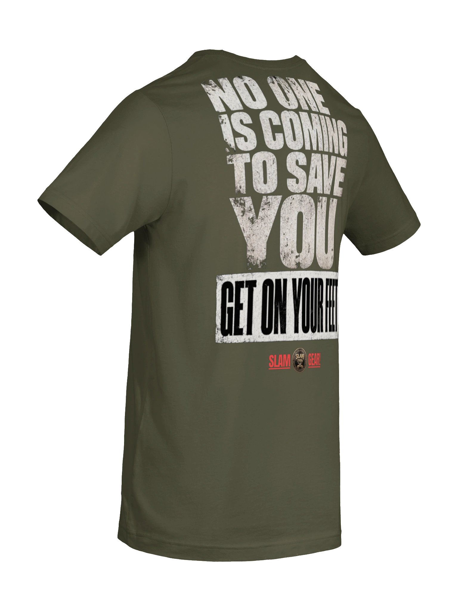 No One Is Coming to Save You Shirt from the SLAM "Burn It Down" Album Collection product image (5)