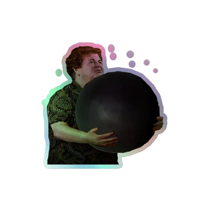 One Ball Grandma Sticker product image (2)
