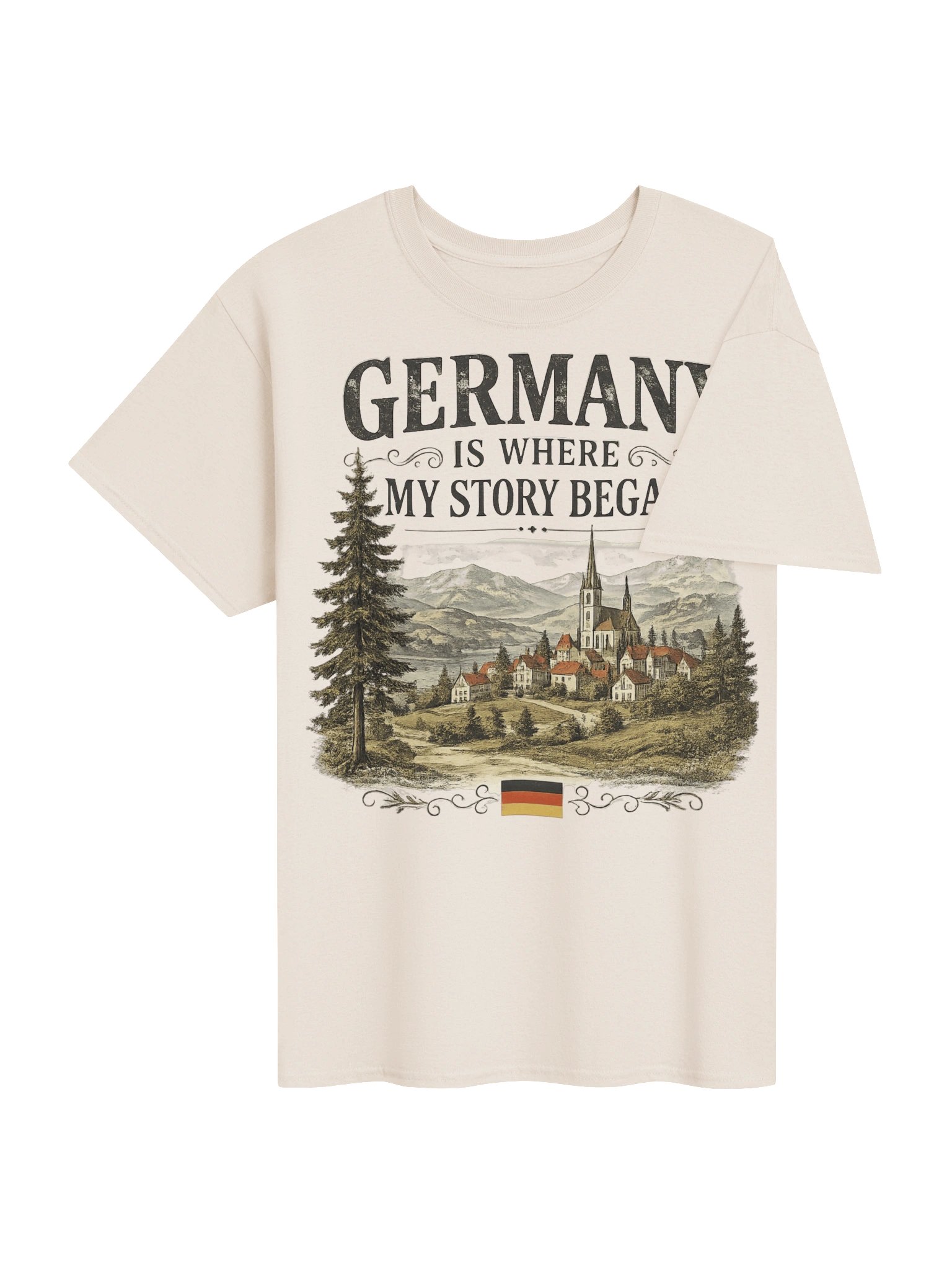 Germany Is Where My Story Began Vintage T-Shirt product image (8)