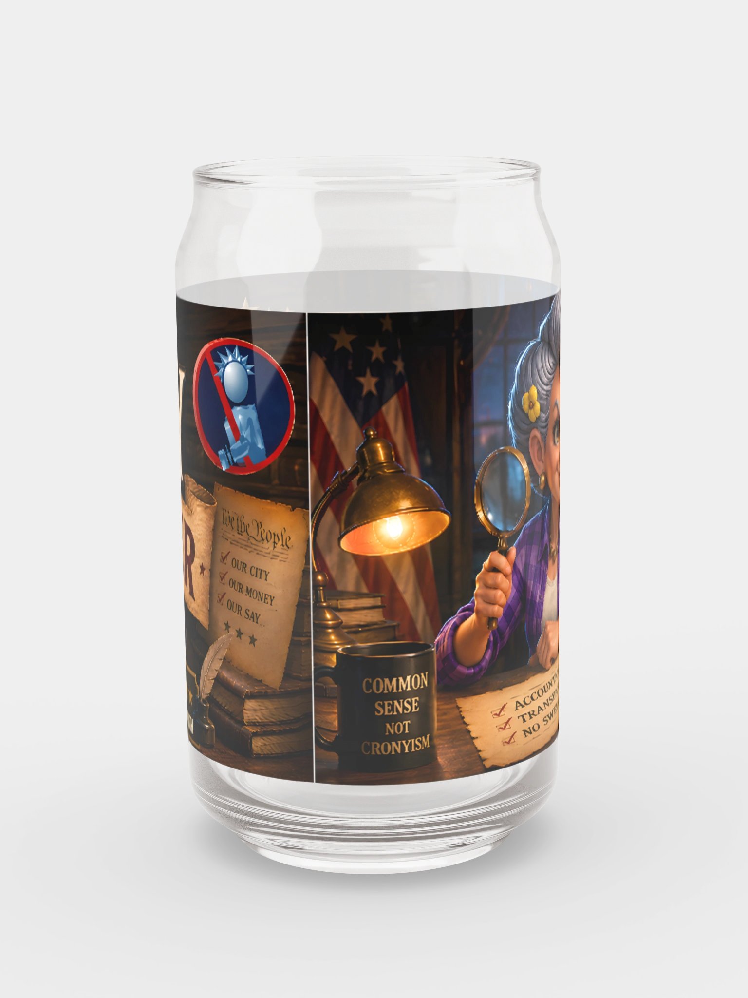 “Not a Safe Space” Can-Shaped Glass product image (8)