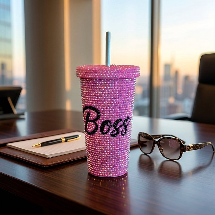 CEO Studded Boss Message 17oz Stainless Steel Tumbler product image (2)