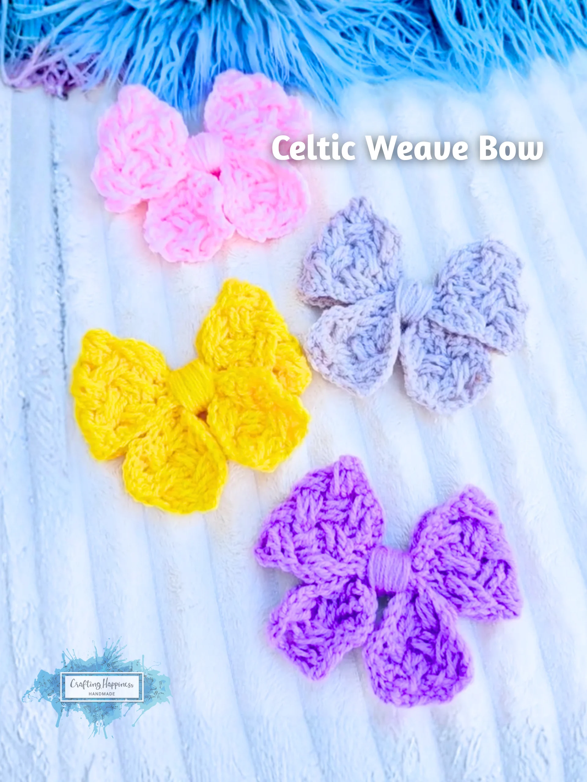 Crochet Bow Patterns | 4 Easy Accessory Designs (PDF) product image (5)
