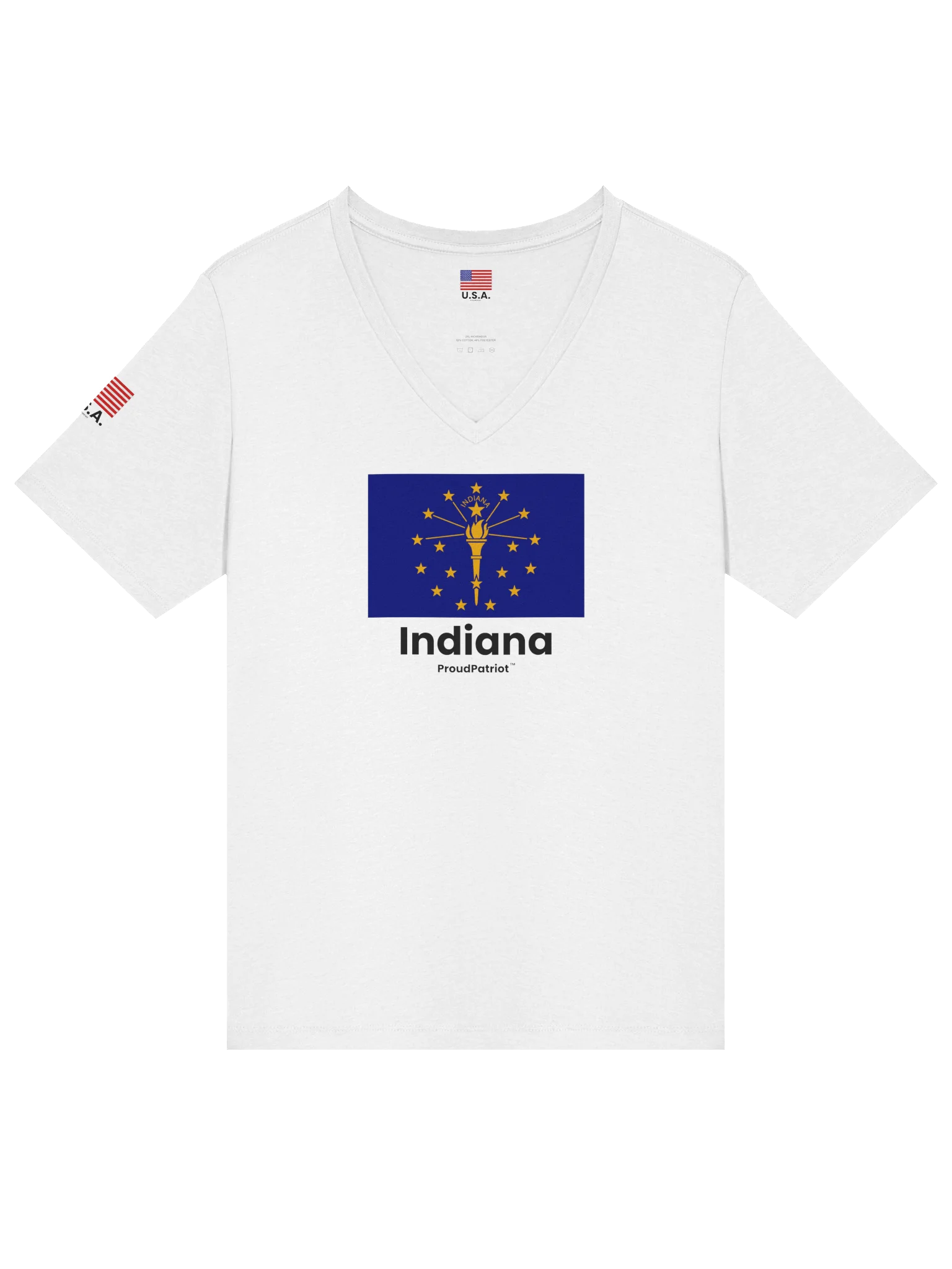 Indiana Women's Relaxed V-Neck T-Shirt product image (9)