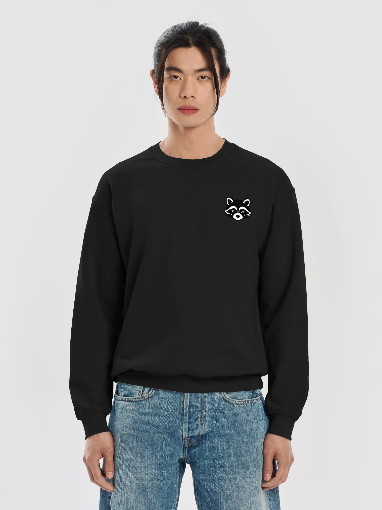 Raccoon Embroidered Sweatshirt product image (5)