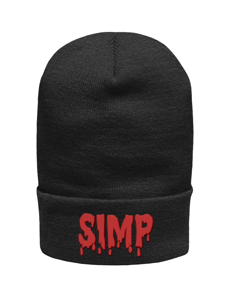 "SIMP" Cuffed Beanie (Embroidered) product image (3)