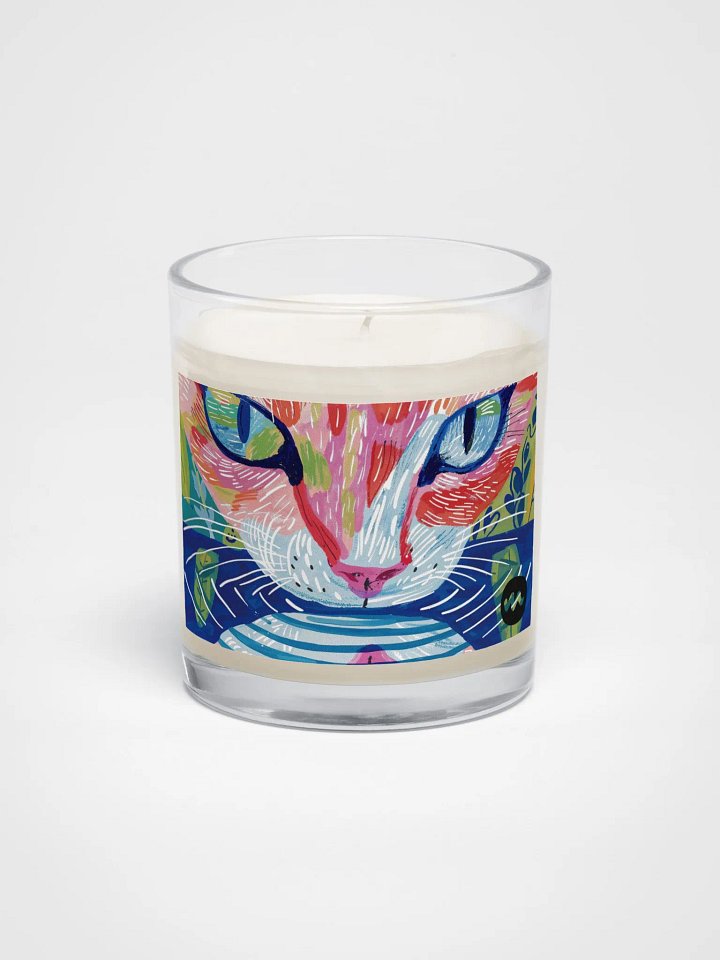 Cat Face Wax Candle product image (1)