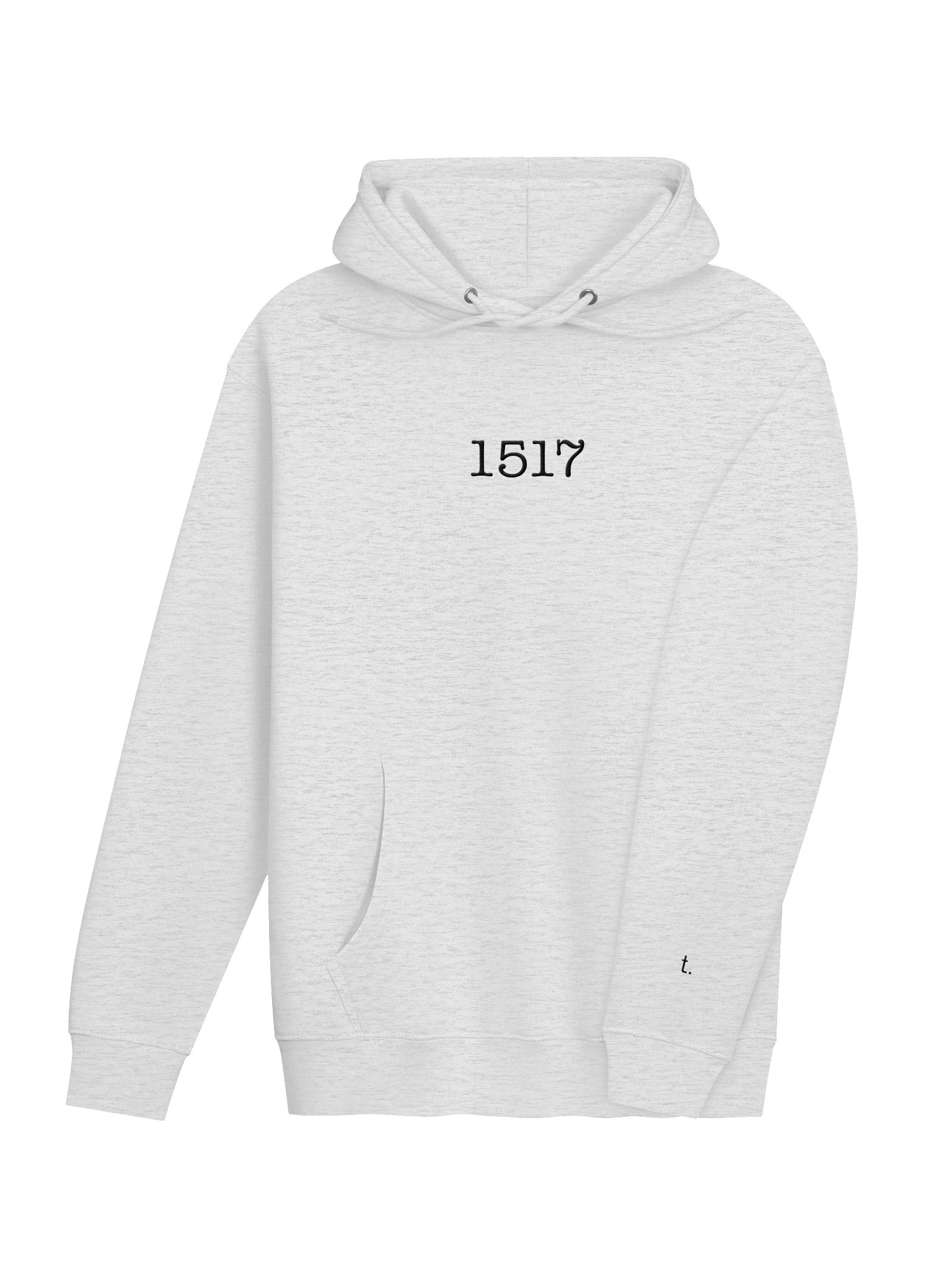 Embroidered Hoodie 1517 - Black product image (4)