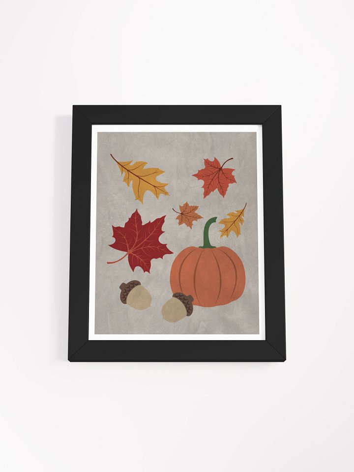 Cozy Autumn (Framed Poster) product image (2)